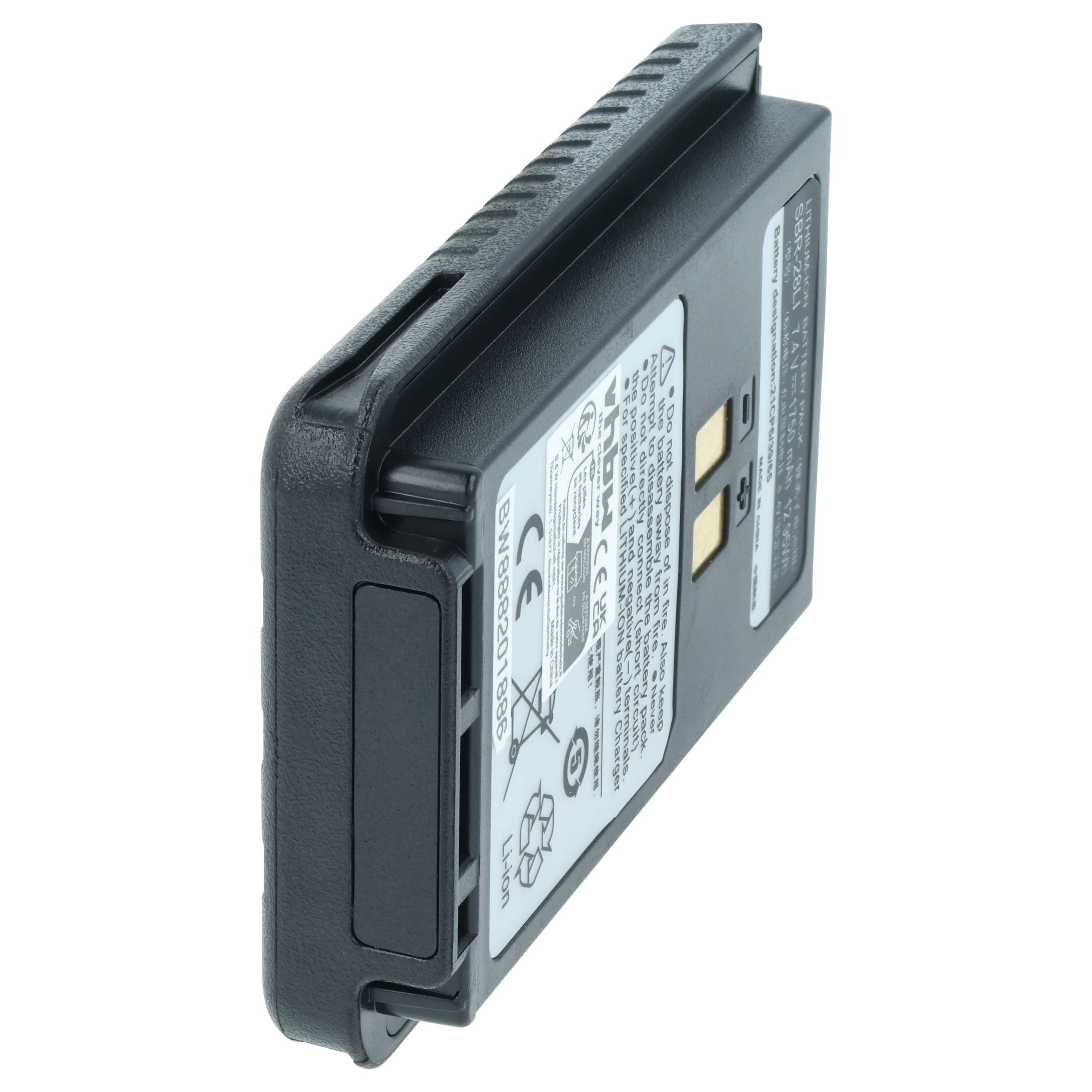 Radio Battery replaces Yaesu SBR-28, SBR-28Li - 1750 mAh 7.4 V Li-Ion