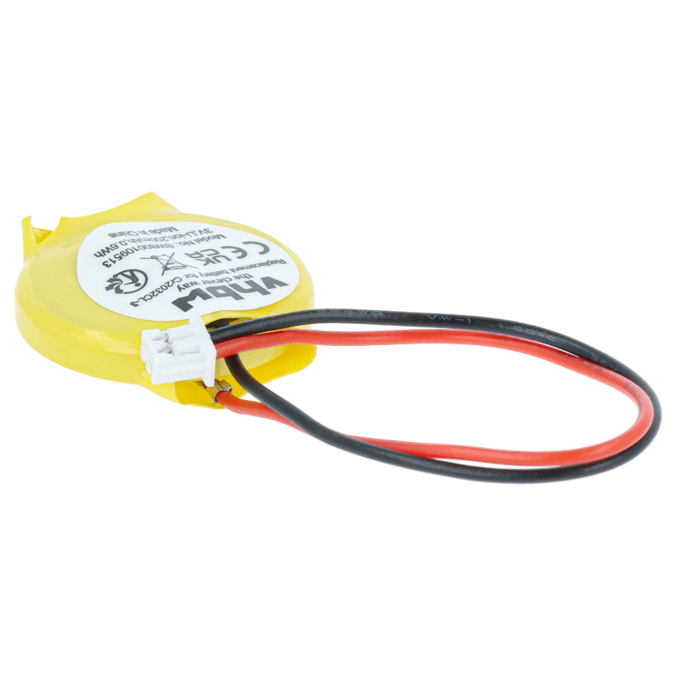 Bios-Batterie als Ersatz für Dell 3E158, 3R459, G4221, 0G4221 - 200mAh 3V Li-Ion