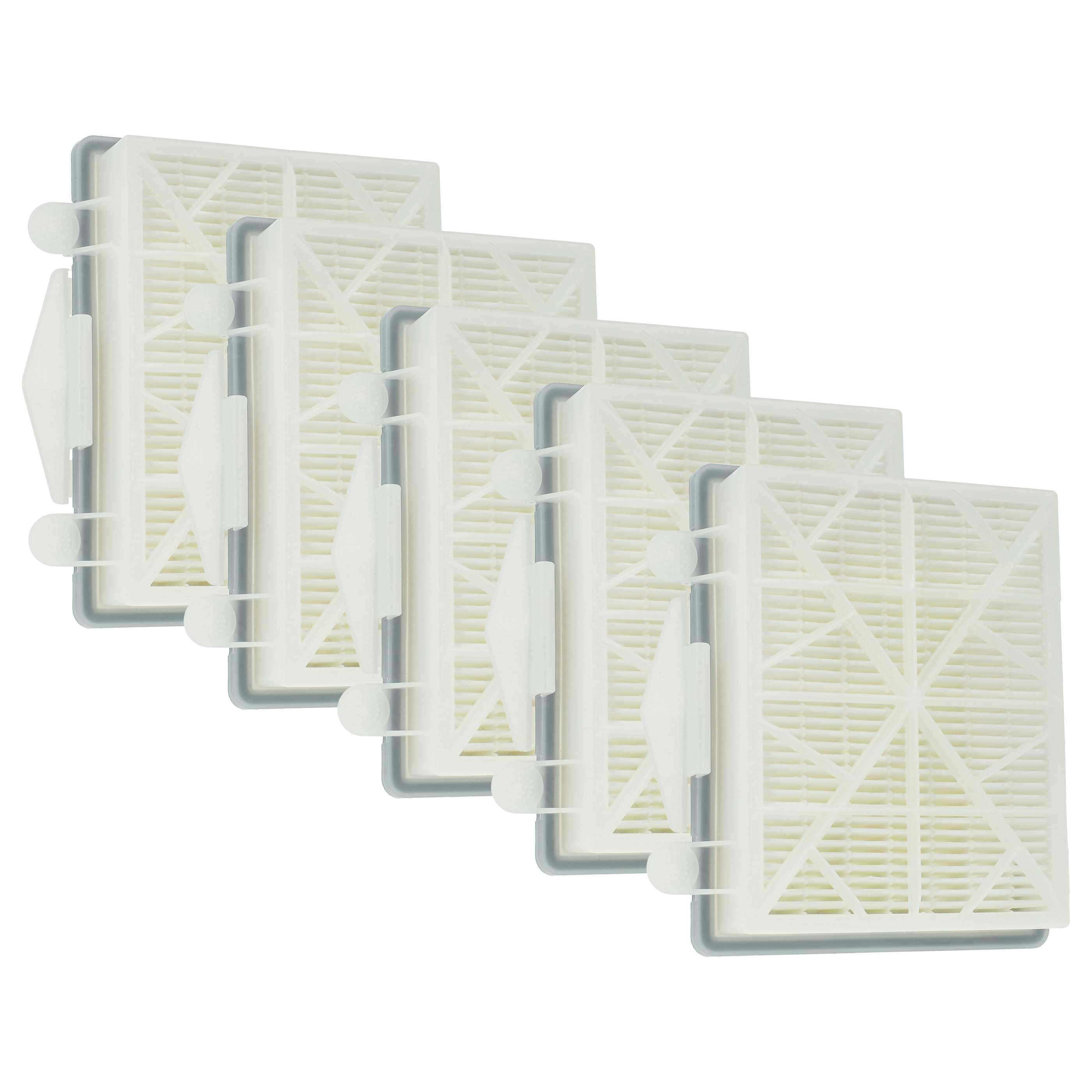 5x filtro Hepa###DU HAST DEN FALSCHEN REF TAG VERWENDET###aspiradora - negro / blanco
