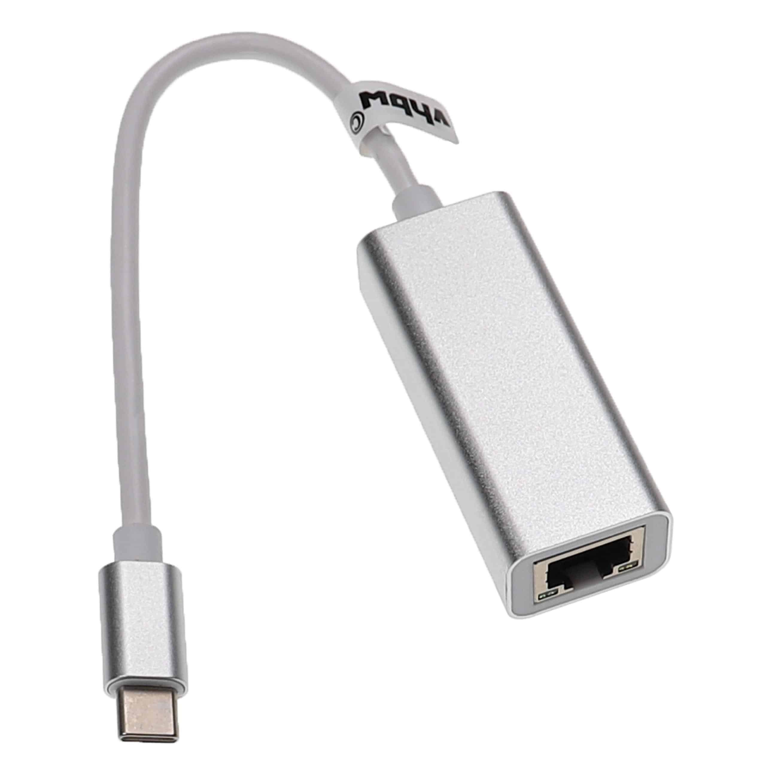 Adaptador USB-C (m) a RJ45 (h) Ethernet para portátil, notebook, PC