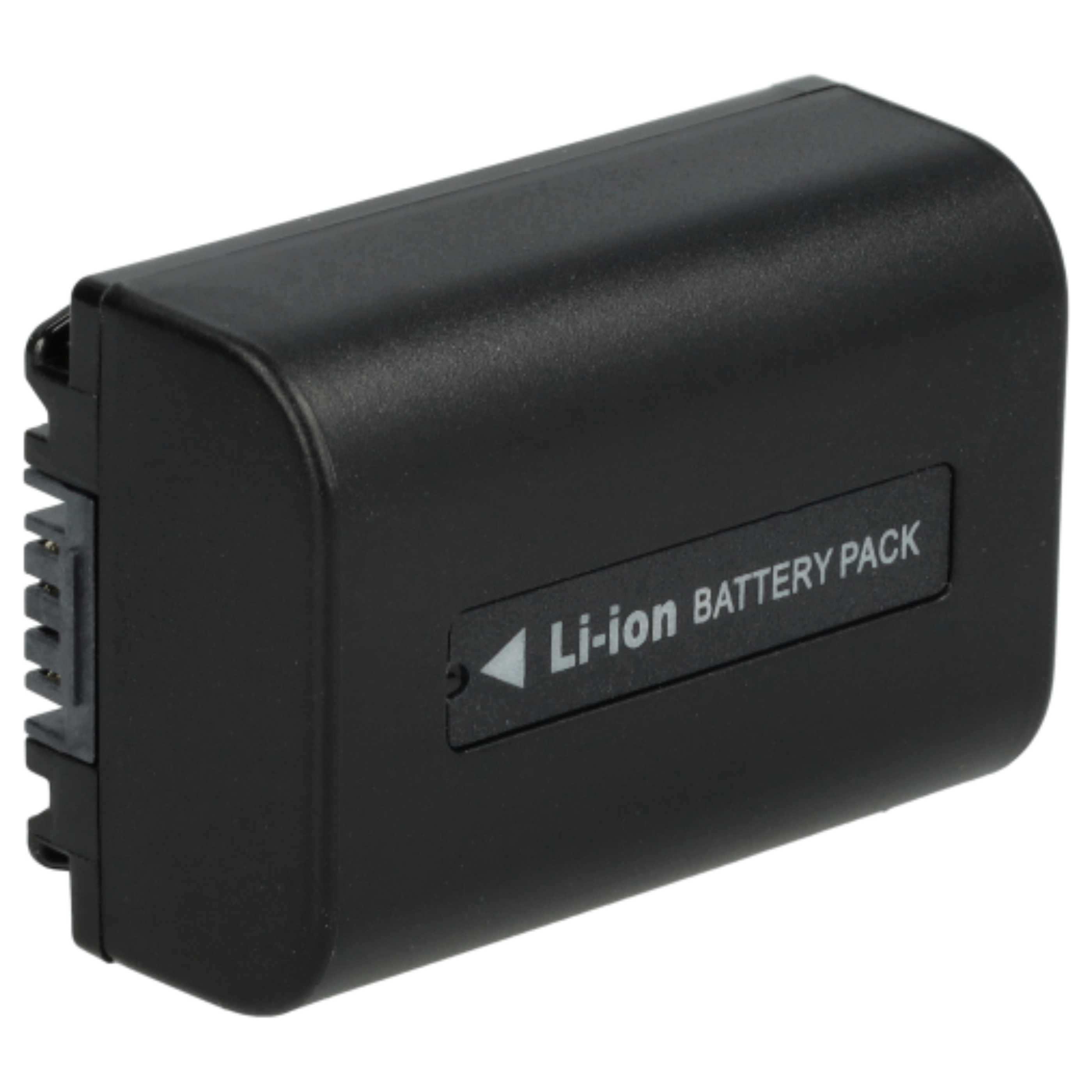 Videocamera 2x Battery replaces Sony NP-FV40, NP-FV50, NP-FV30 - 600 mAh 7.2 V Li-Ion