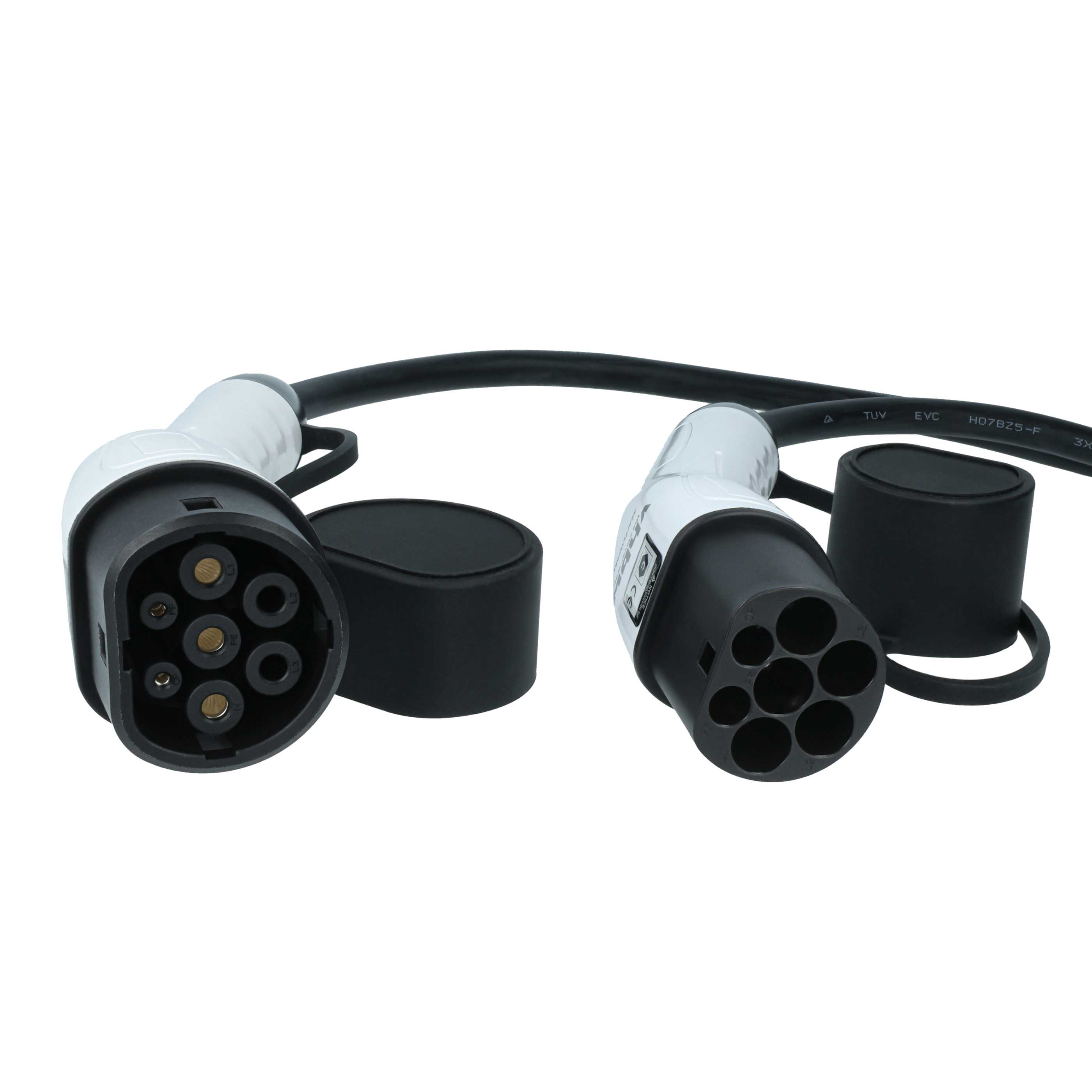 Charging Cable - Type 2 to Type 2 Cable, Single-Phase, 32 A, 7 kW, 5 m