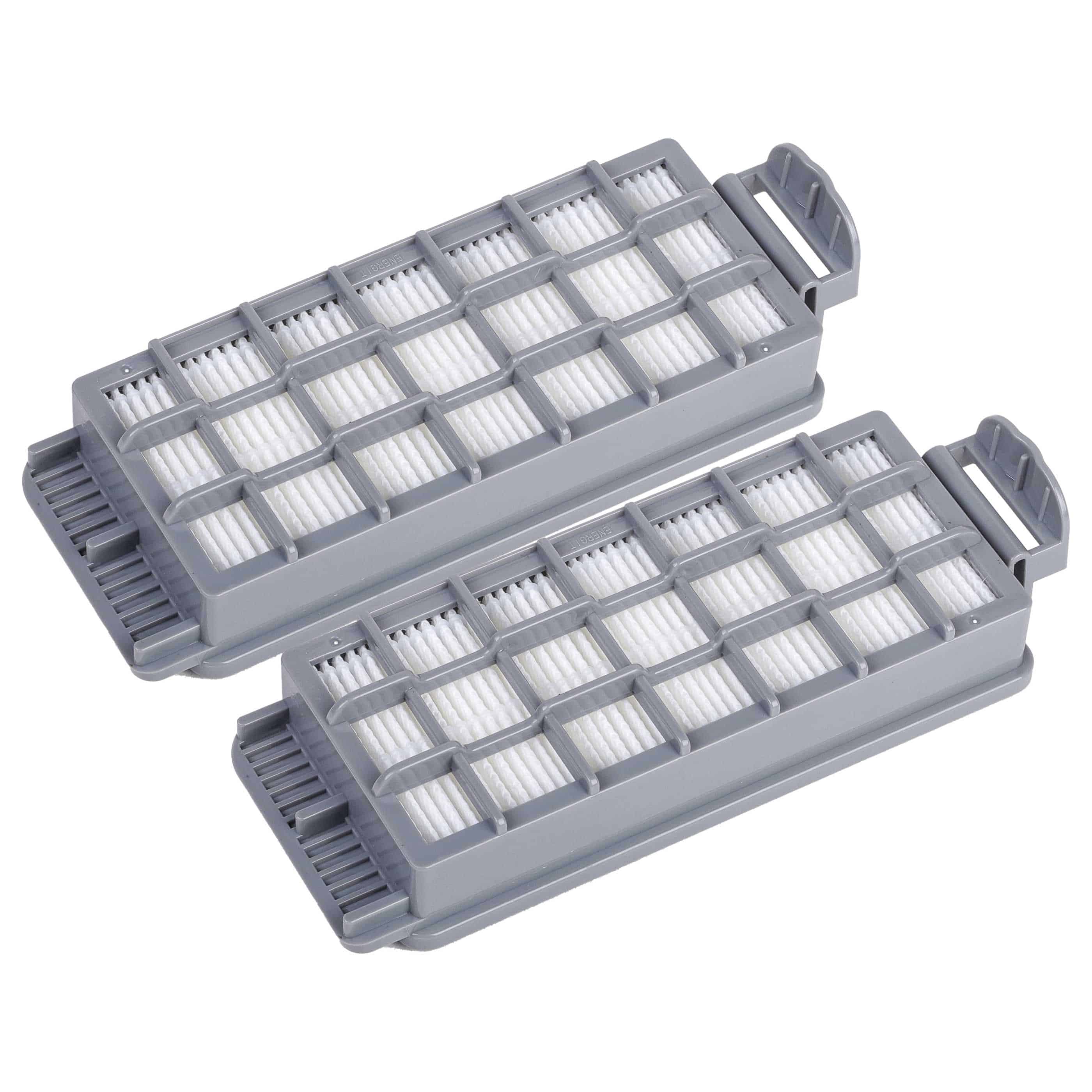 2x Filtro reemplaza Kärcher 2.889-342.0 para aspiradora filtro Hepa - gris