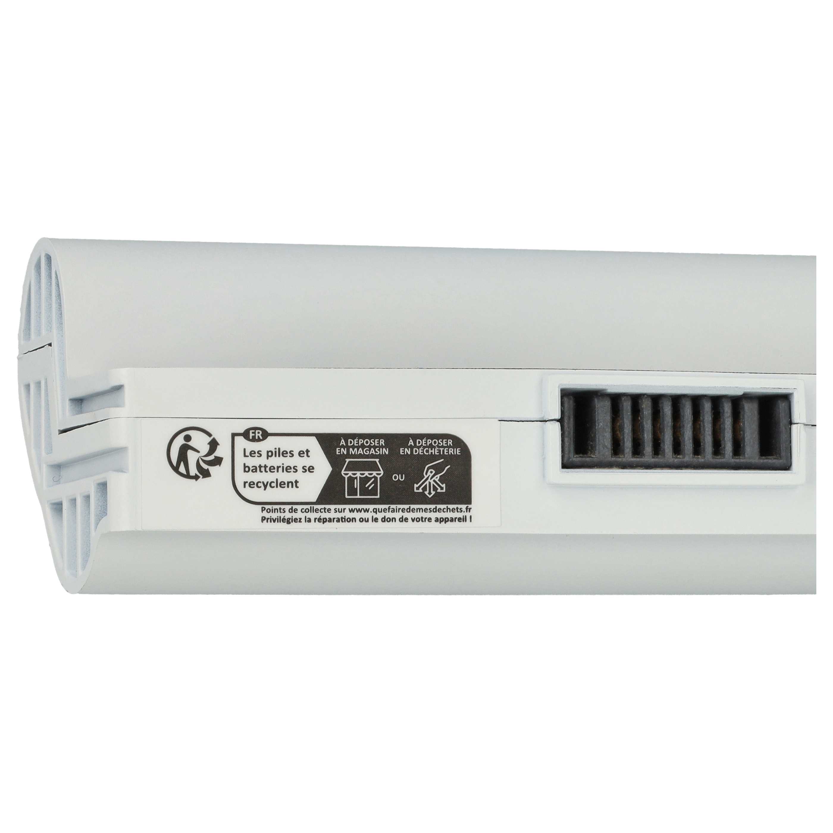 Akumulator do laptopa zamiennik Asus AL22-703 - 4400 mAh 7,4 V Li-Ion, biały