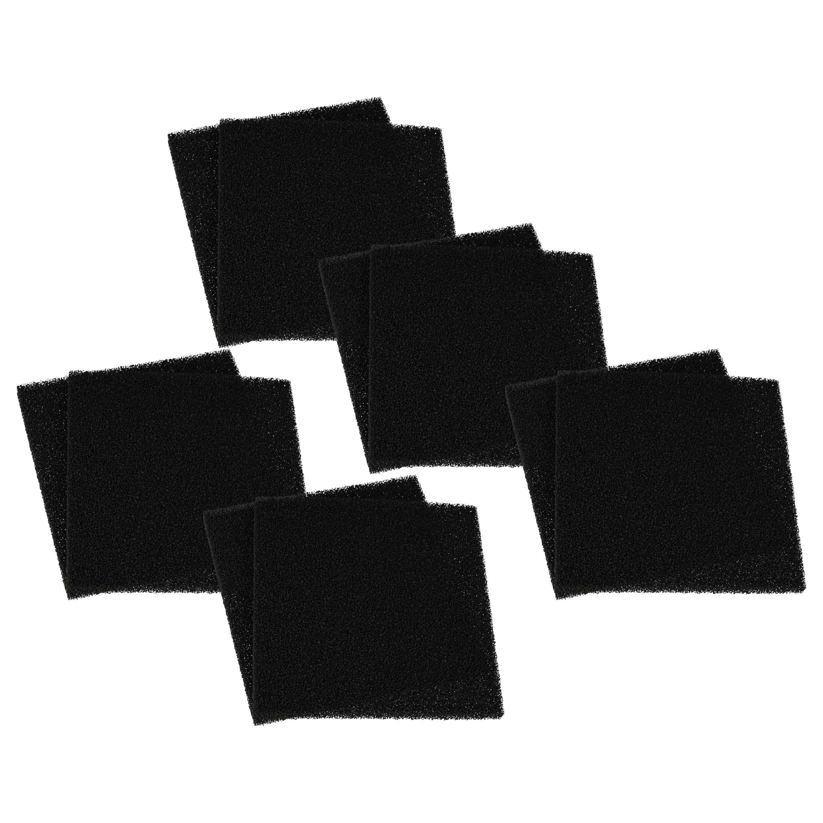 10x Filter als Ersatz für RS PRO 1234905 für Toolcraft Lötrauchabsauger u.a. - Filtermatte