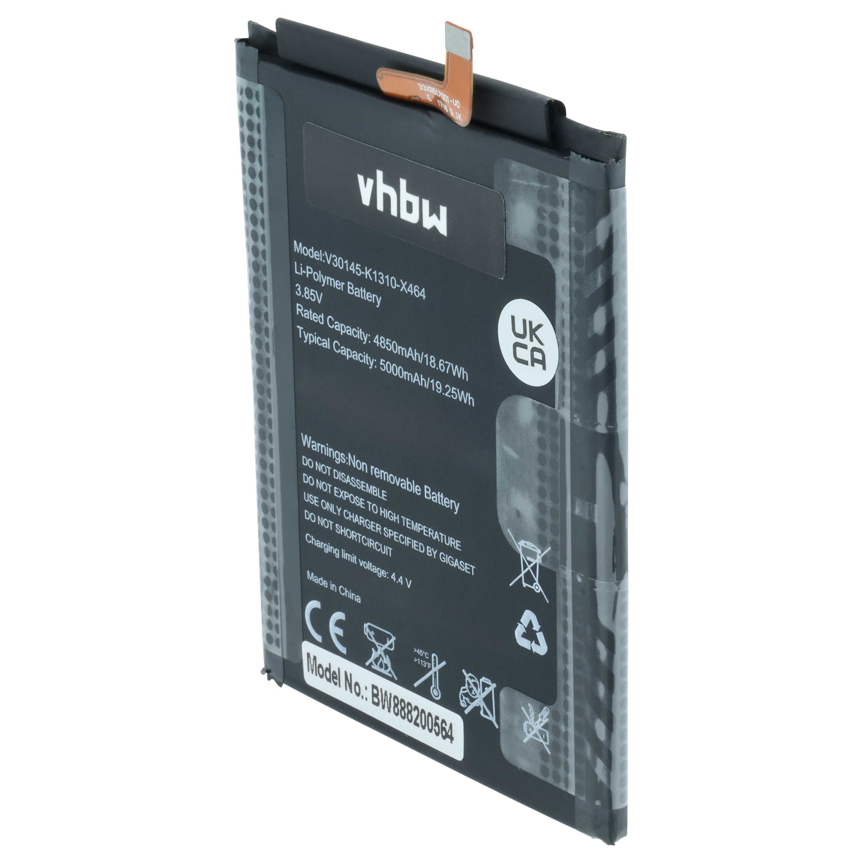 Akumulator do telefonu smartfona zamiennik Gigaset V30145-K1310-X464 - 4750 mAh 3,85 V LiPo