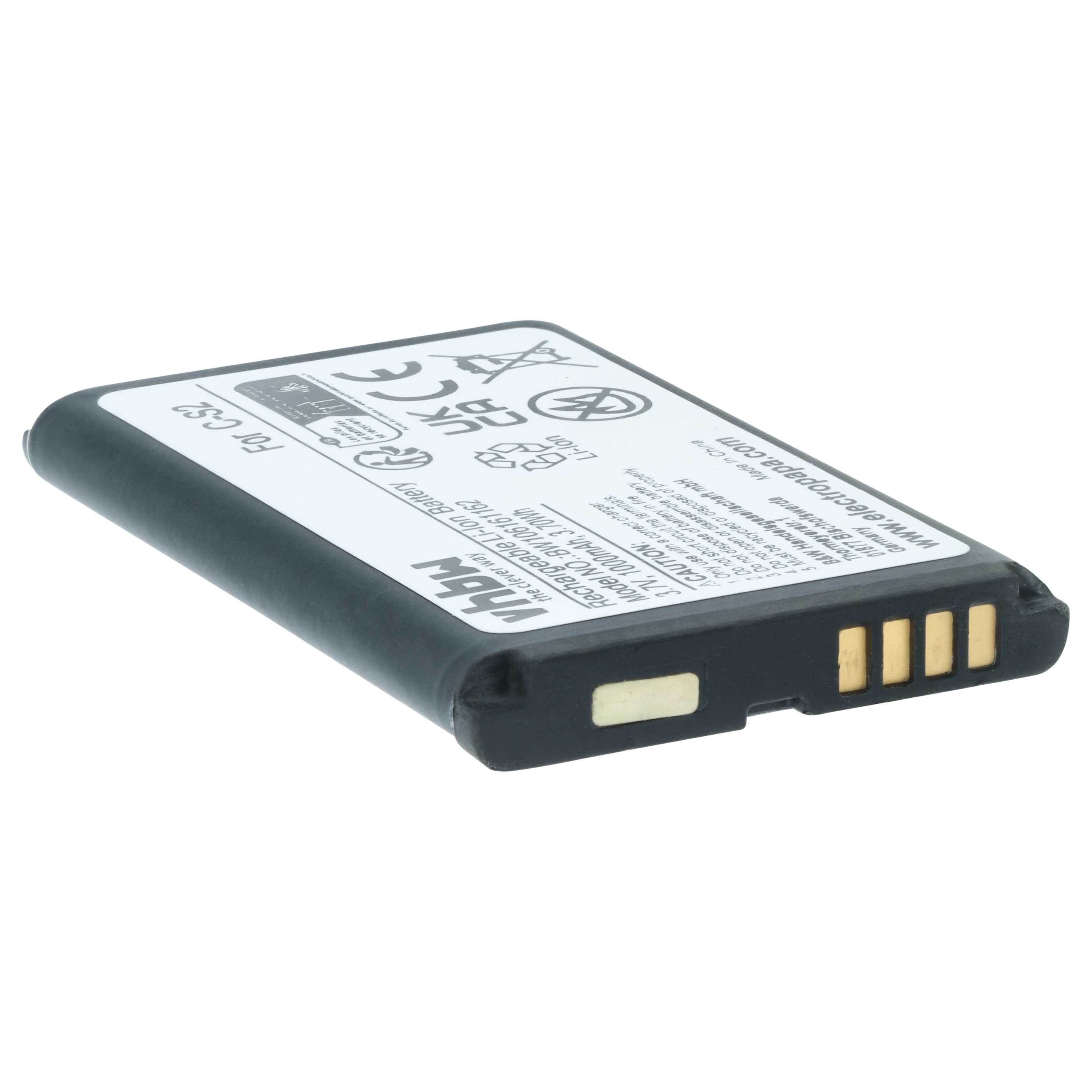Akumulator do telefonu smartfona zamiennik BlackBerry BAT-06860-003, ACC-06860-304 - 1000 mAh 3,7 V Li-Ion