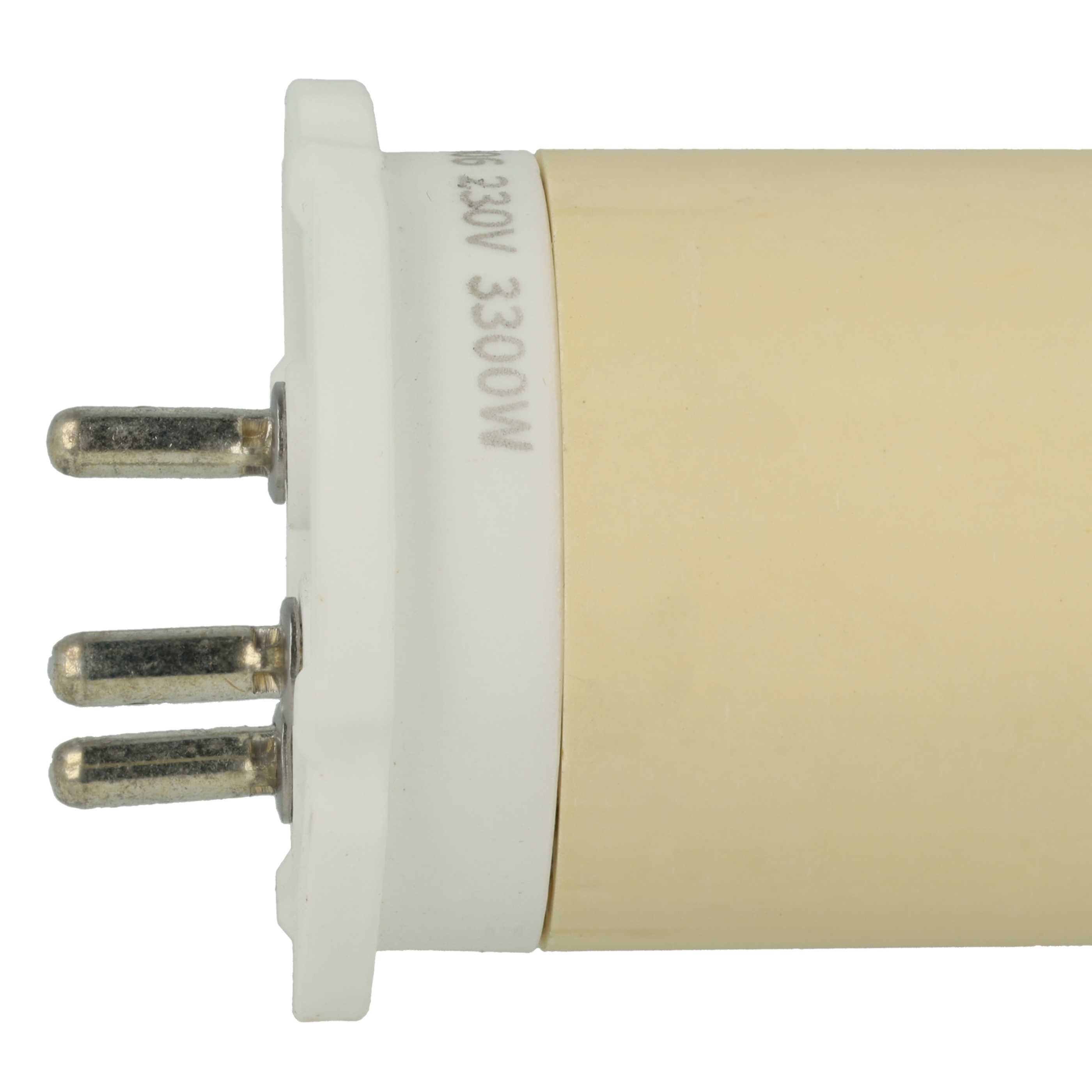 2x Elemento calefactor reemplaza Leister 145.606 para pistola de soldadura Leister - 3300W, 4,4 x 5,1cm