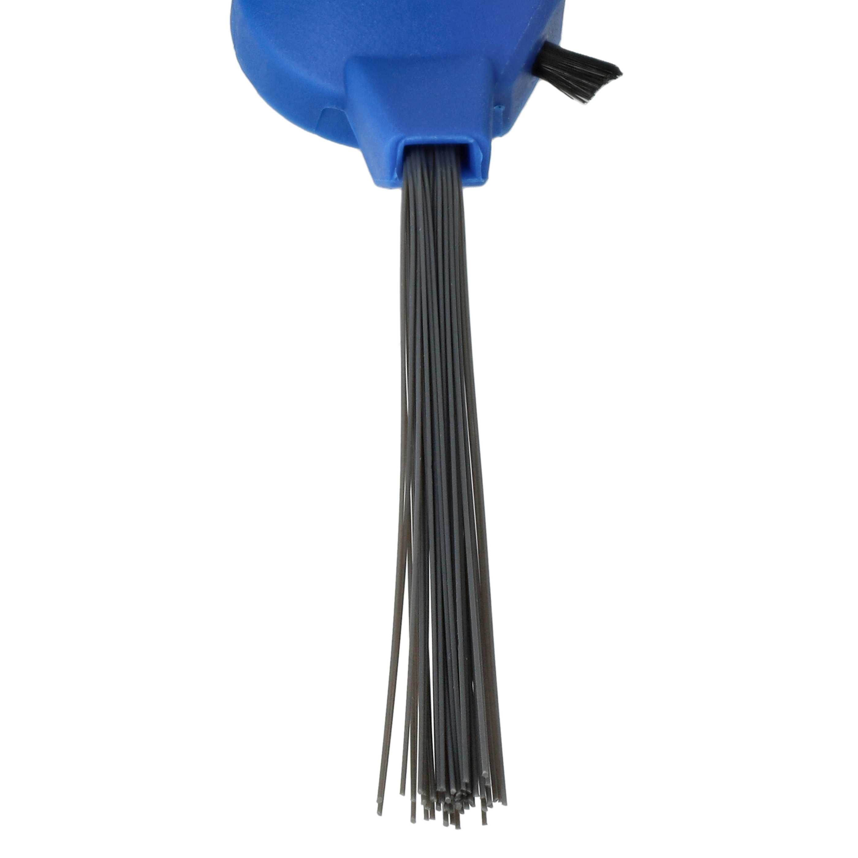 10x Side Brush suitable for Proscenic Proscenic 850t, 850 Robot Vacuum Cleaner - 3-armed, black, blue