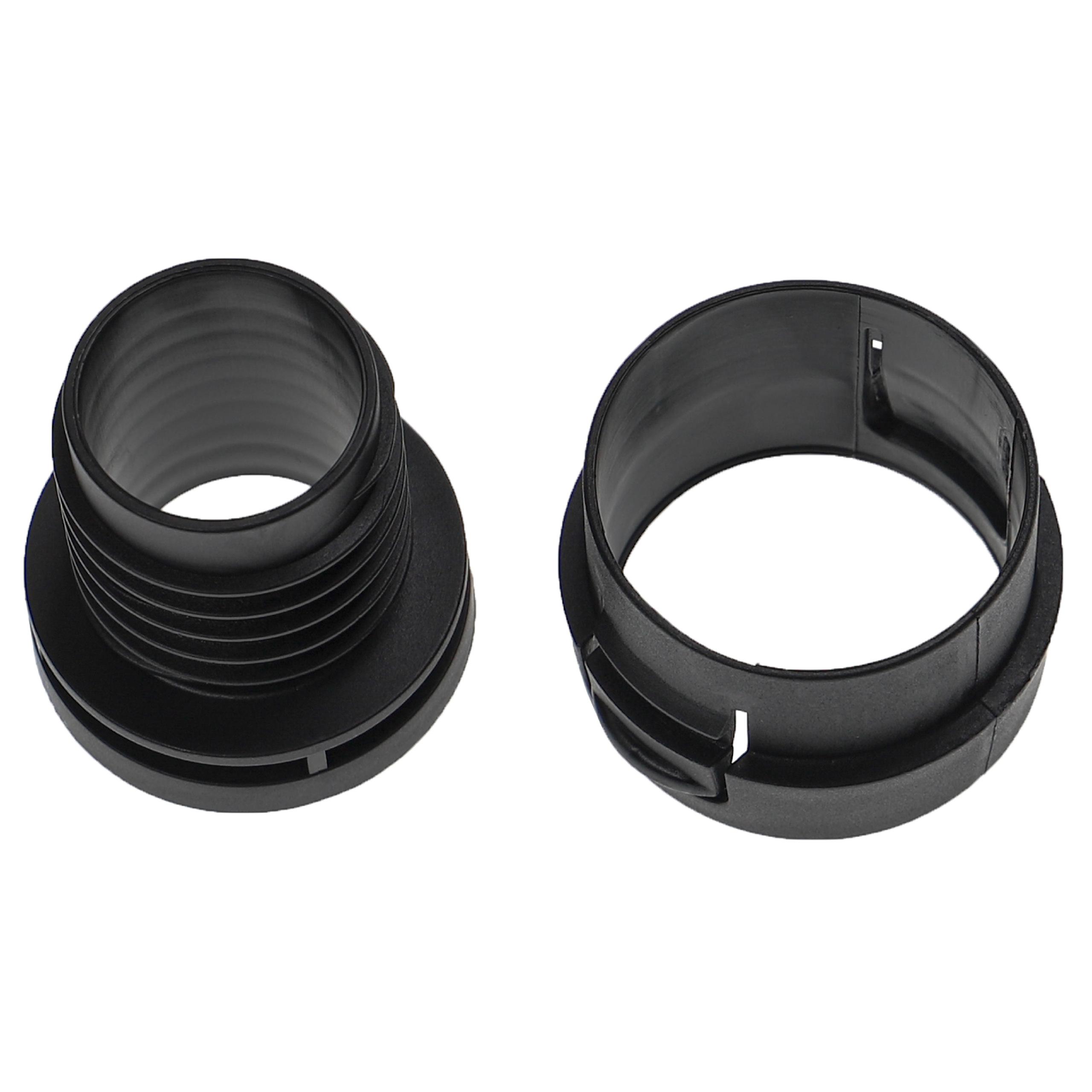 2 Part Hose Repair Set for Miele Vacuum Cleaner Cat & Dog etc. - with Adapter