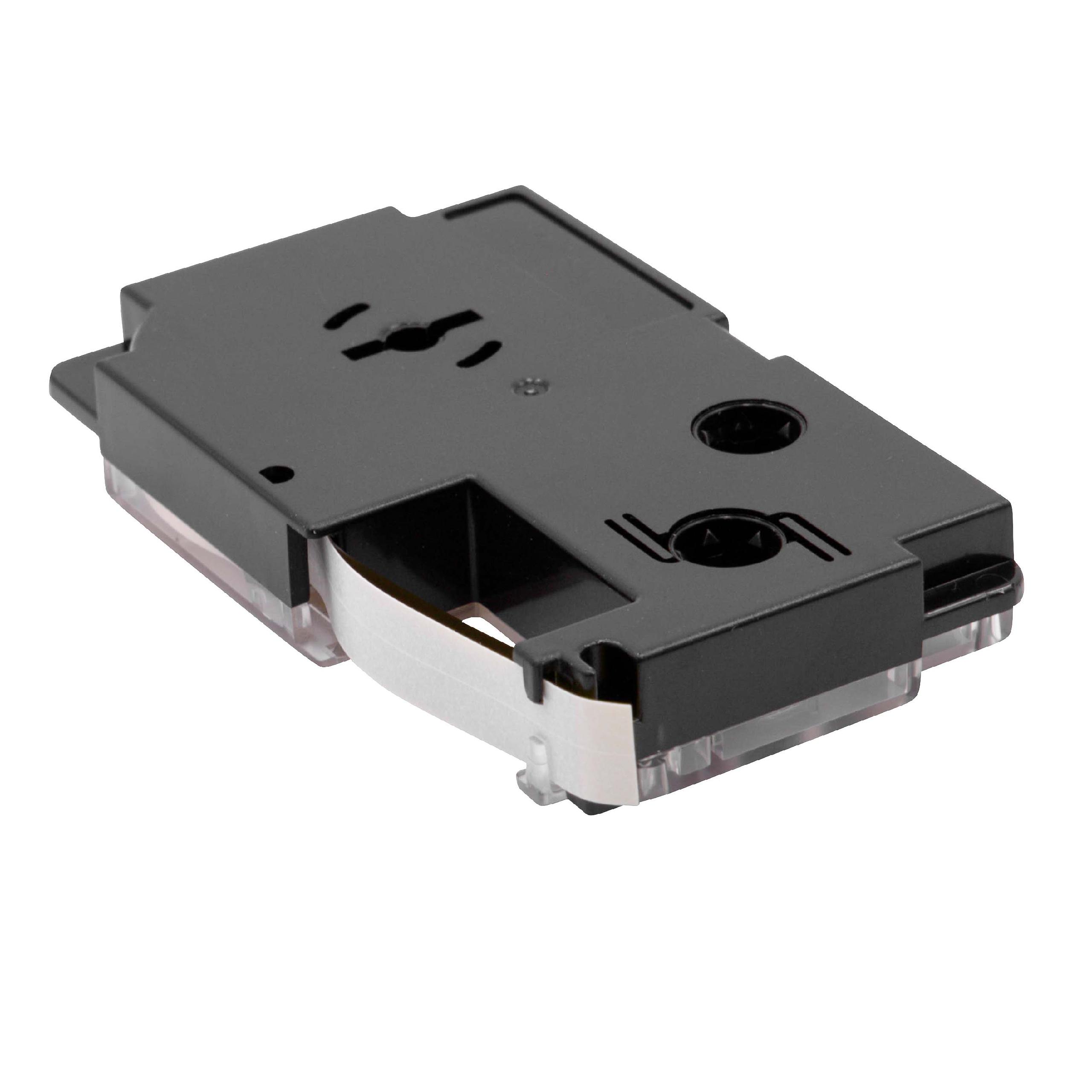 Cassette à ruban remplace Casio XR-9GYW - 9mm lettrage Noir ruban Jaune