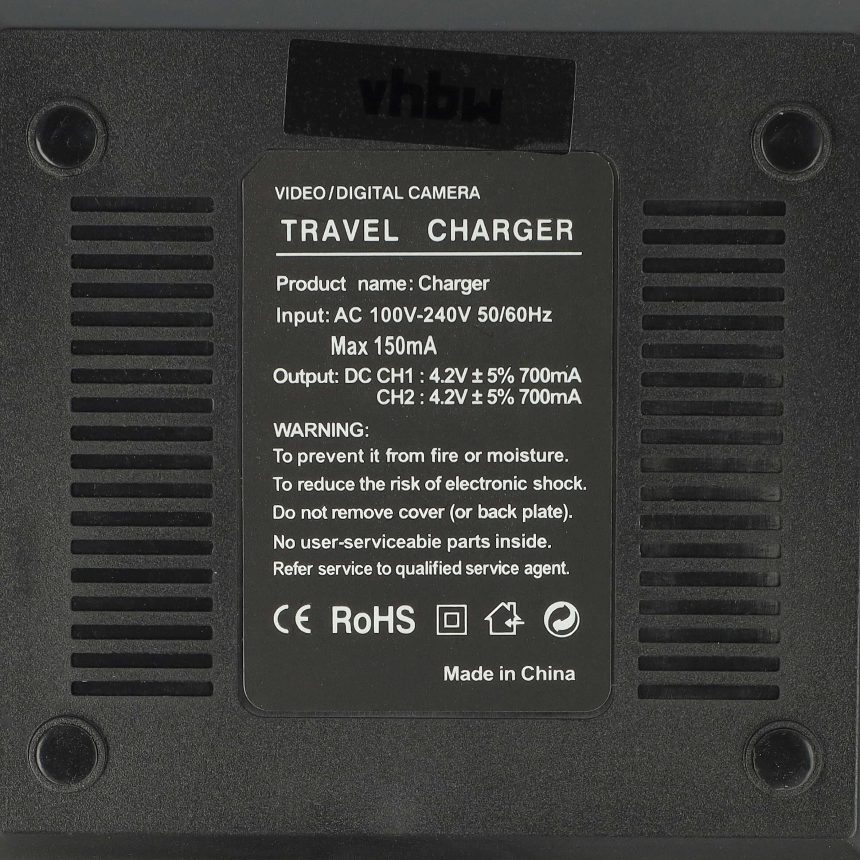 Chargeur pour appareil photo Everio BN-VG107E 