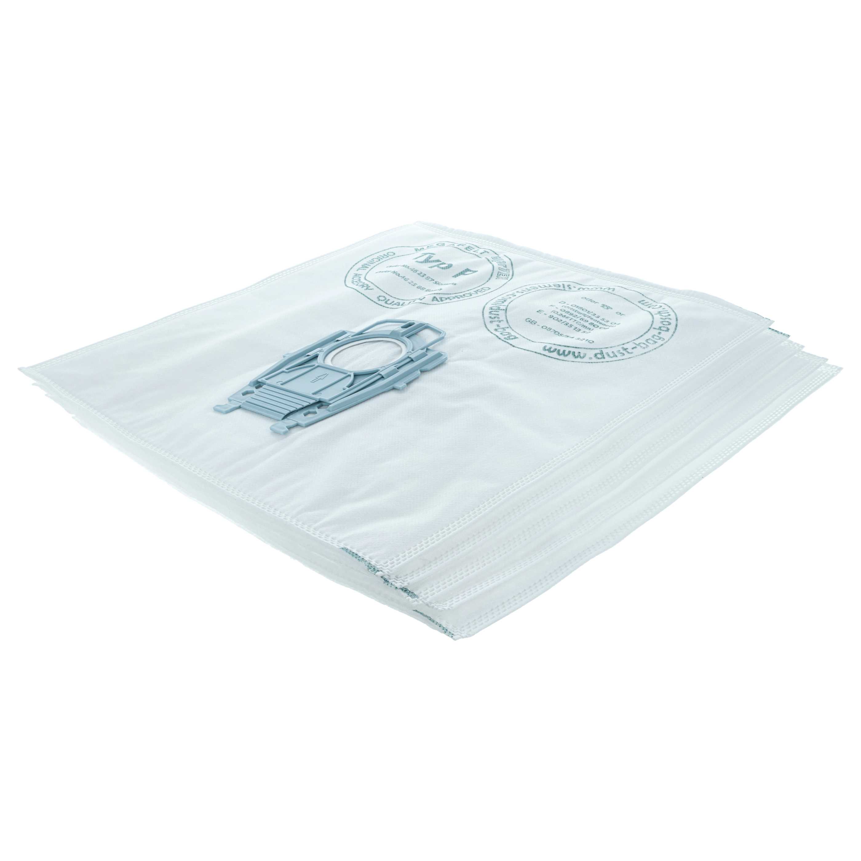 Kit filtre + sac 12 pcs remplace Bosch 00462588, 00461708, 00462587, 00461349, 00461707 pour aspirateur Bosch