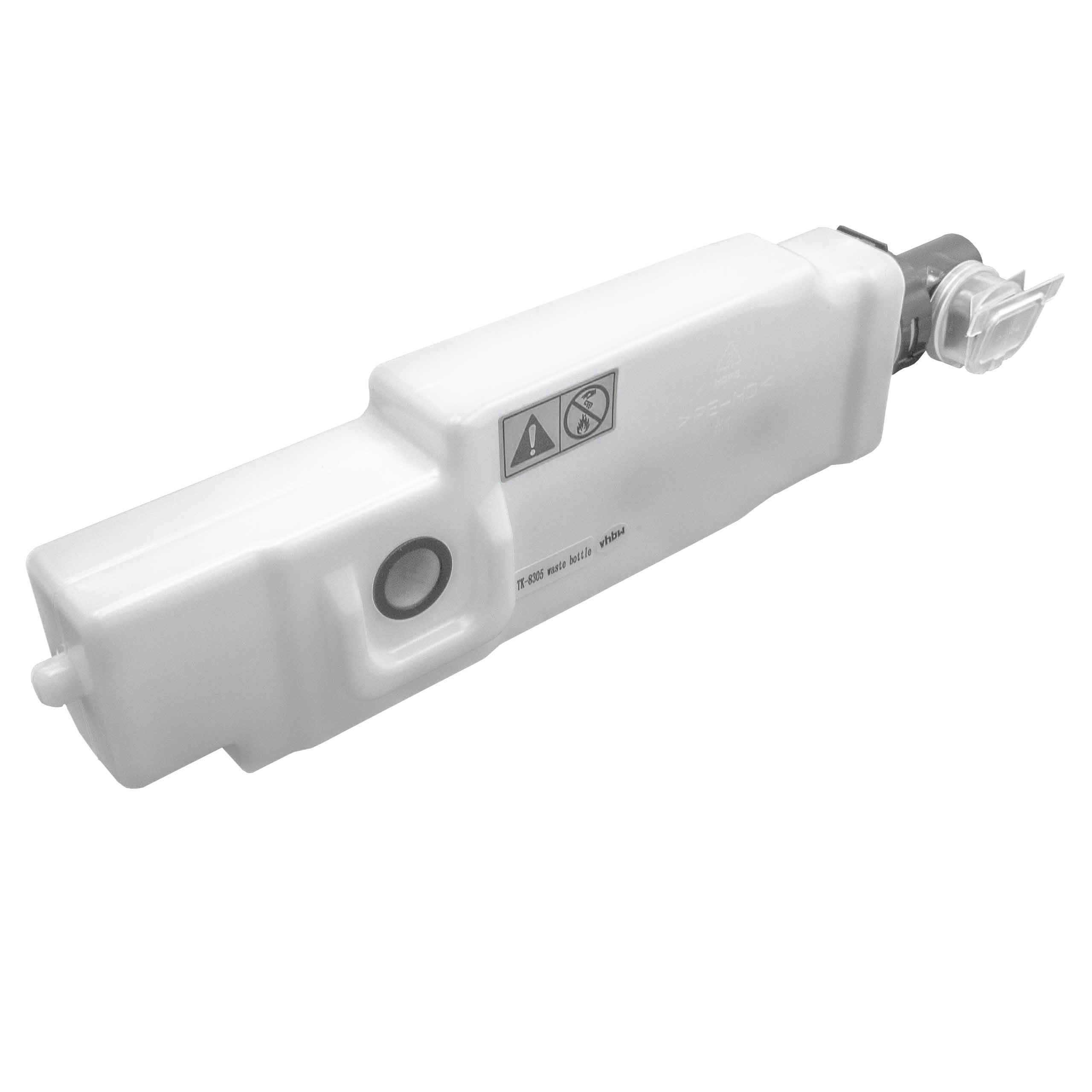 Collecteur de toner remplace Kyocera WT-895 pour imprimante laser Kyocera FS-C8020MFP - blanc