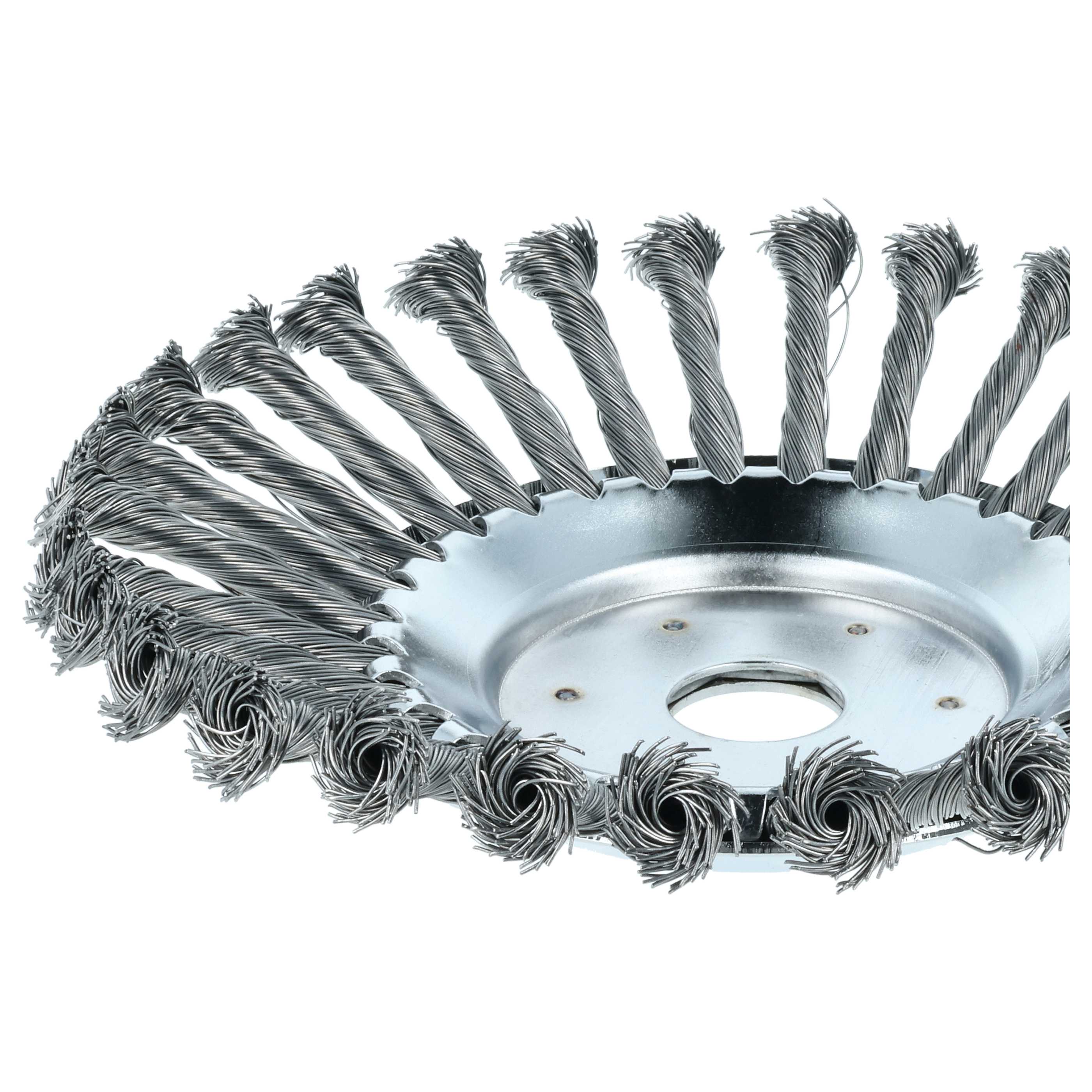 Cepillo malas hierbas metal para dispositivo de jardín Dolmar, Honda, Kawasaki, Makita - Ø 20 cm