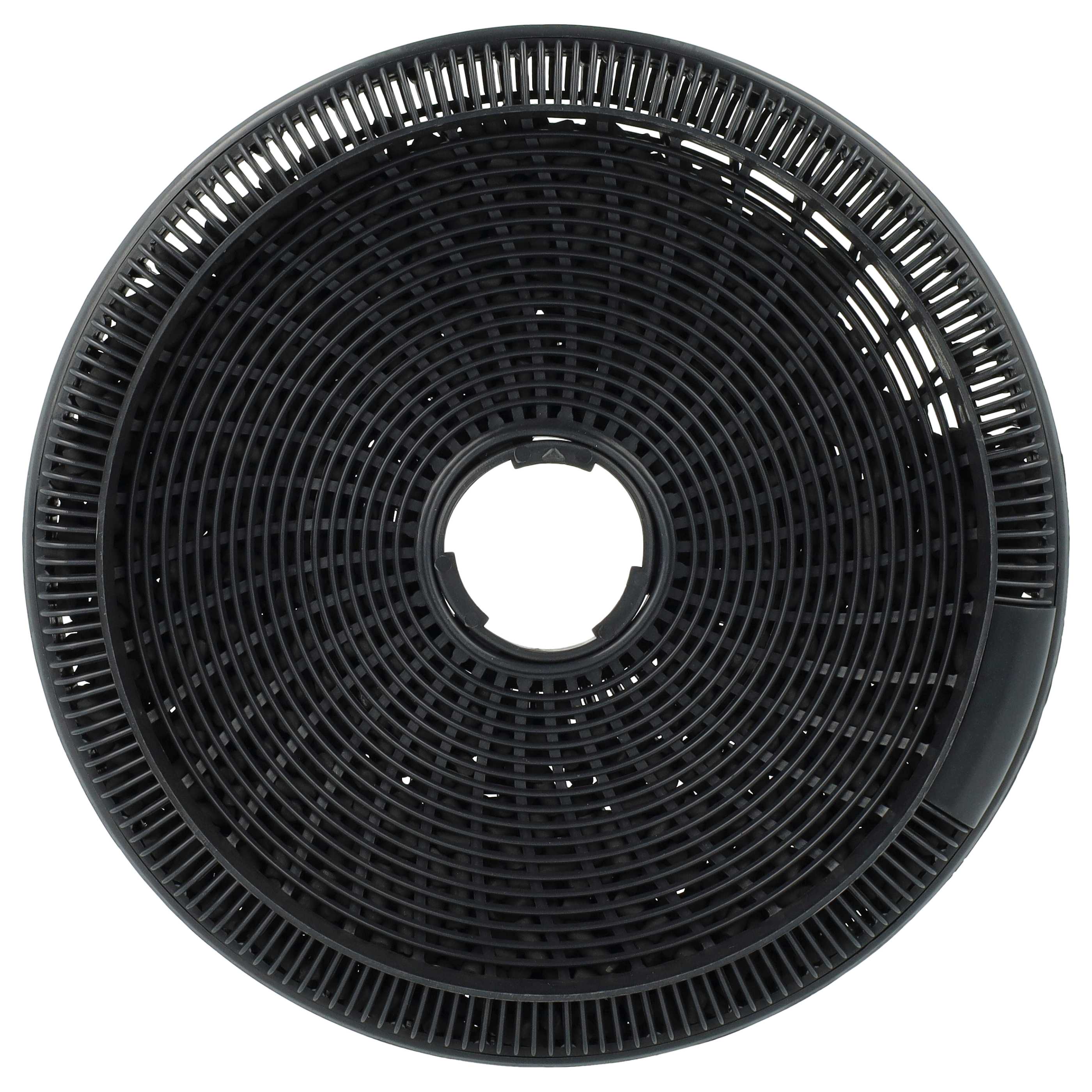 4x Filtres à charbon actif remplace Airlux CR430, AS-AZKF350, 8718868949813 pour hotte Zanussi