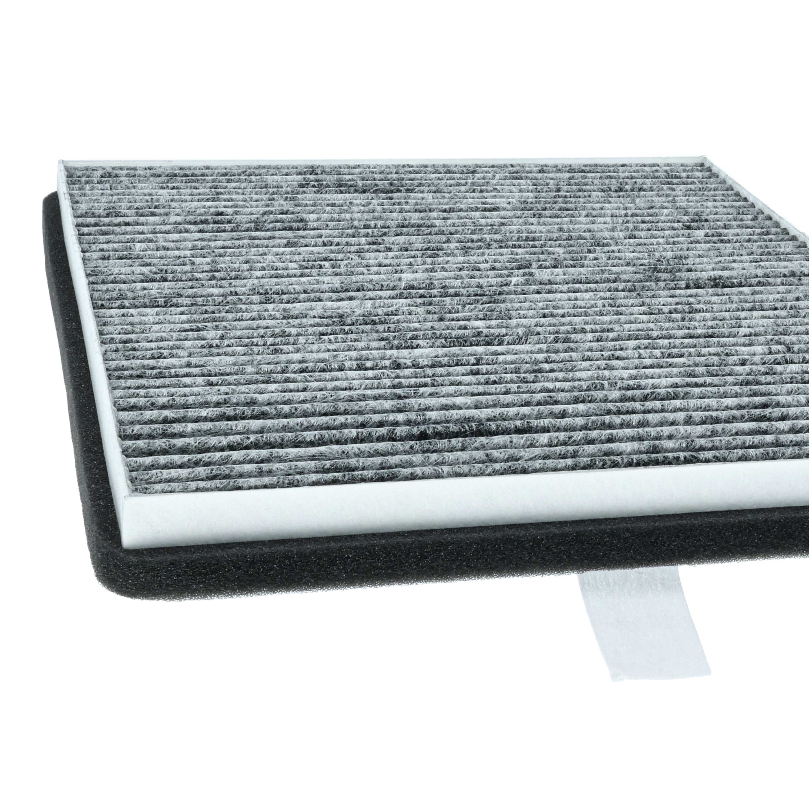 4x Filtres à charbon actif remplace Miele DKF 15-P pour hotte Miele