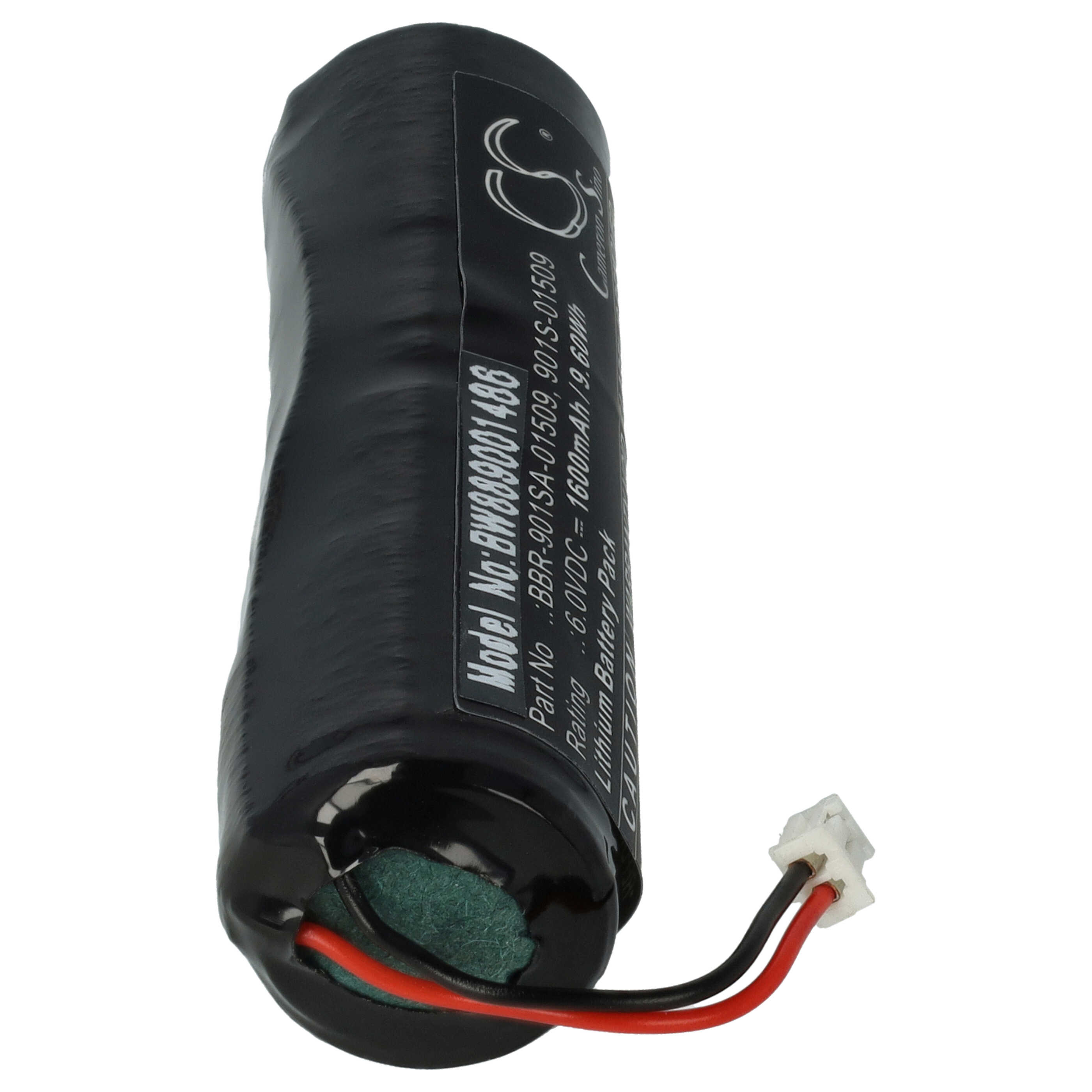 Notrufsender-Batterie als Ersatz für Ocean Signal 901S-01509, BBR-901SA-01509, LB9M - 1600mAh 6V Li-Mn