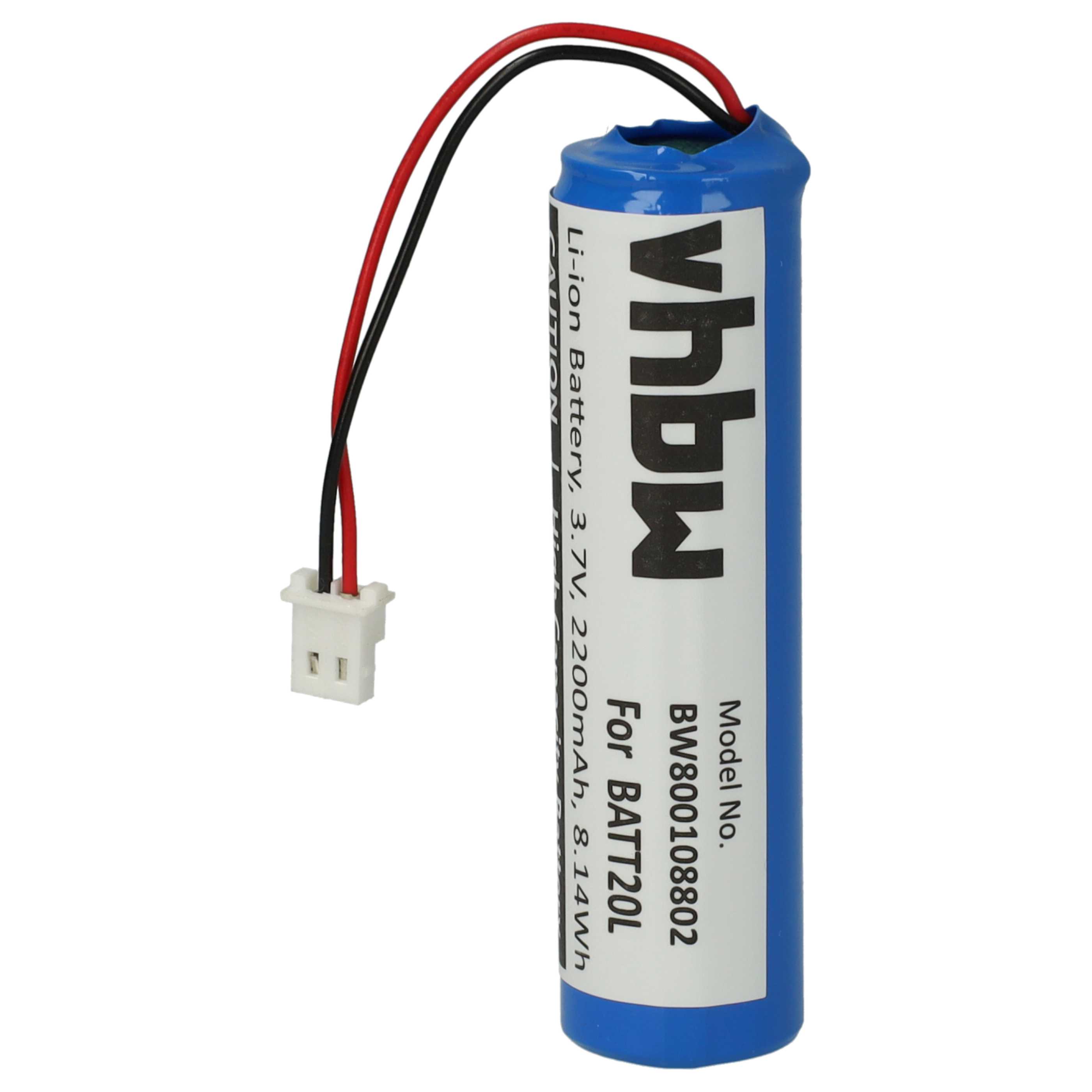 DAB Radio 3x Battery replaces BATT20L - 2200 mAh 3.7 V Li-Ion