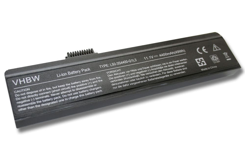 Notebook Battery Replacement for 805N00045 - 4400mAh 11.1V Li-Ion, black