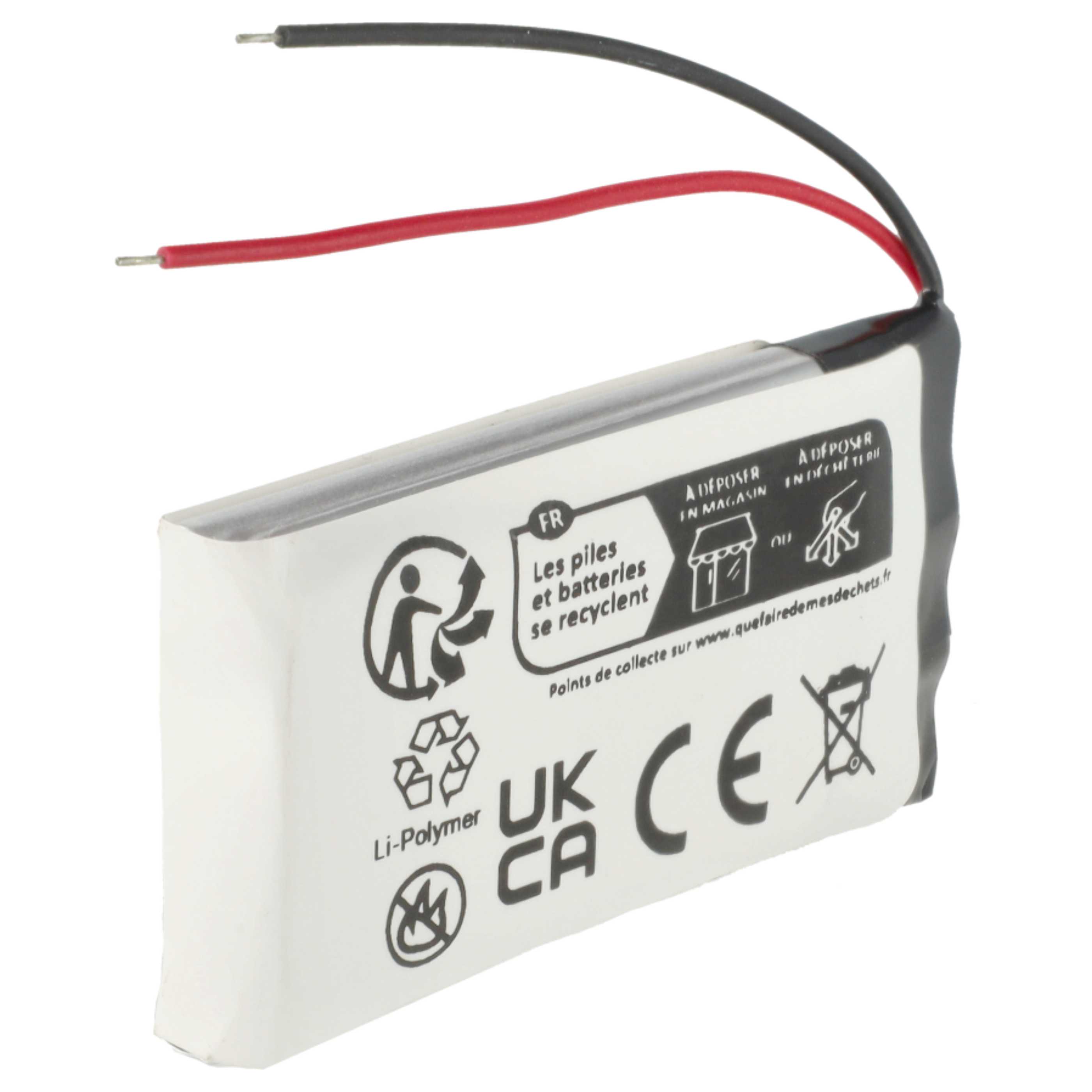 Batterie (5 pcs.) remplace Jabra AHB582035PR-03 téléphone main-libre - 320mAh 3,7V Li-polymère