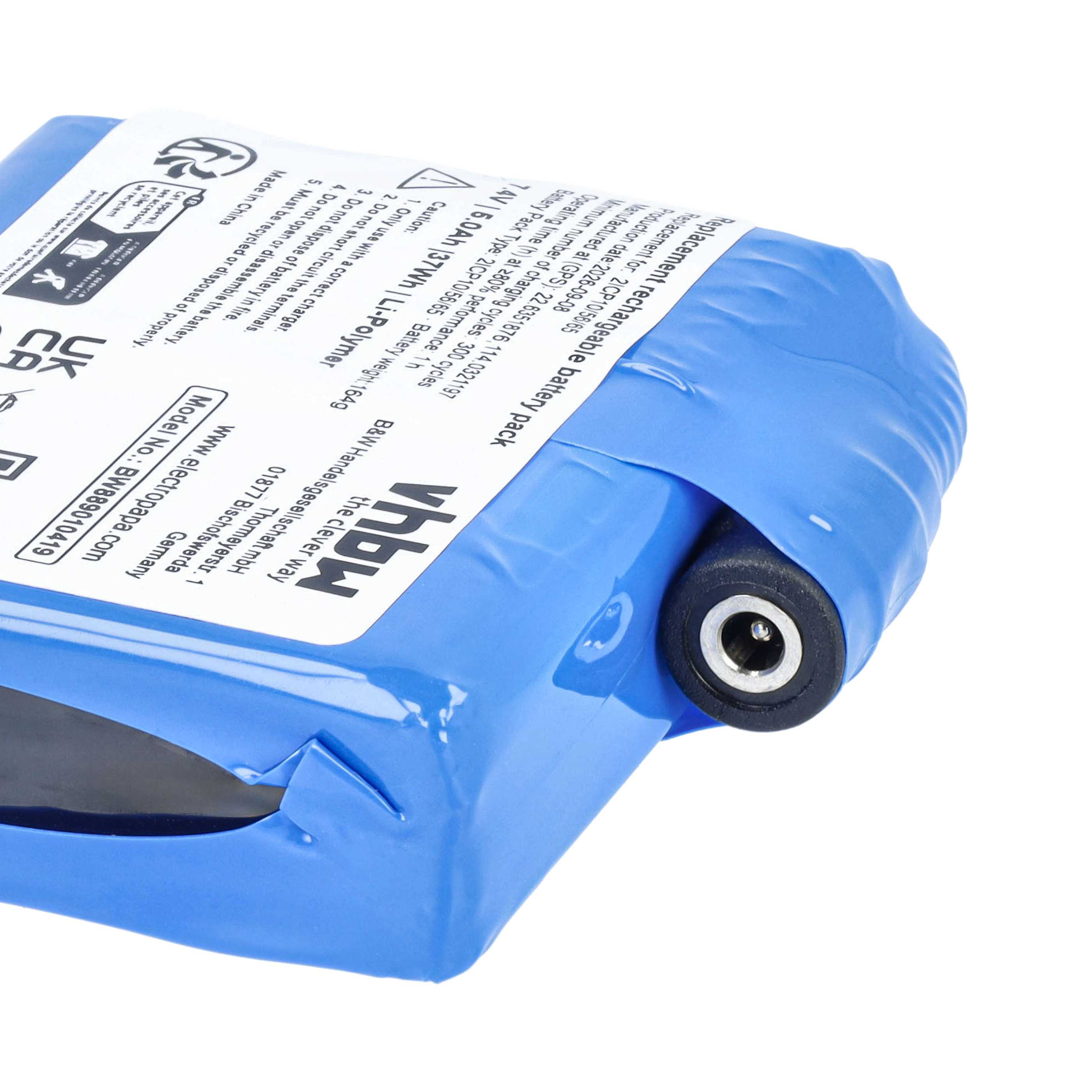 Heizkleidung-Akku (2 Stück) als Ersatz für SWB01 für Barchi - 5000mAh 7,4V Li-Polymer