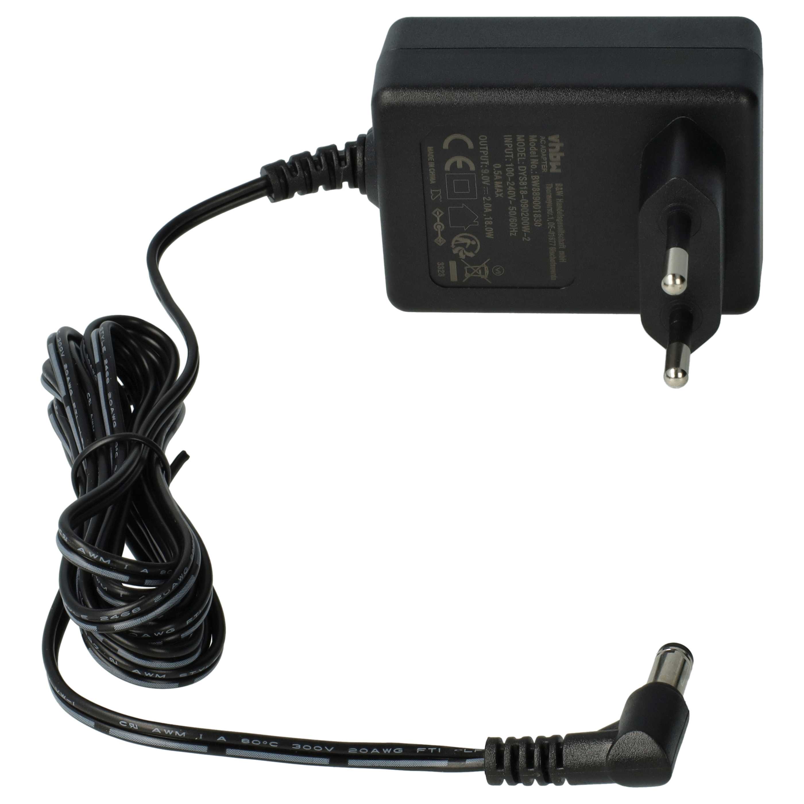 Mains Power Adapter replaces Soehnle 618.020.070 for Soehnle Professional Bench Scales, Platform Scales