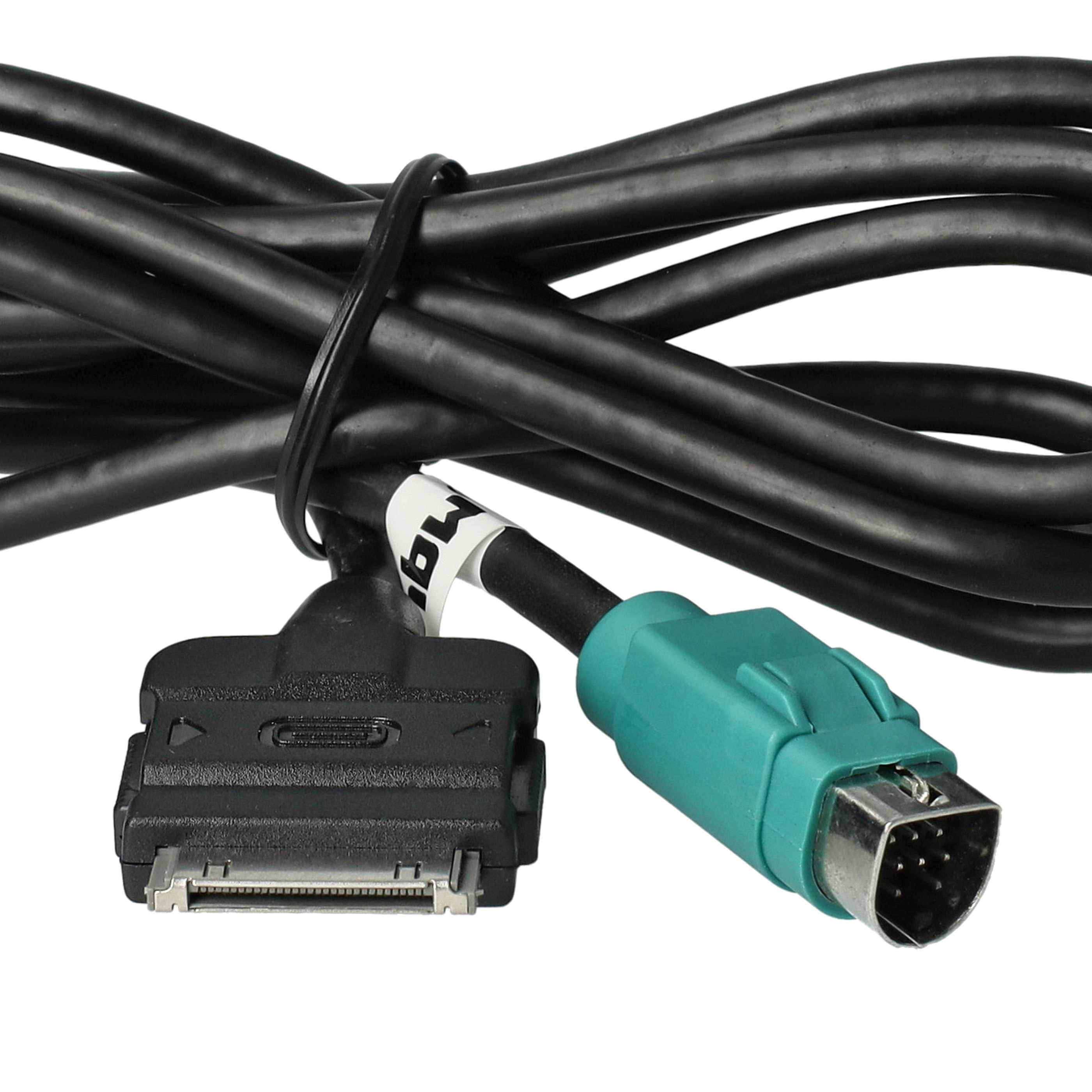 Cable audio reemplaza Alpine KCE-422i para vehículo Alpine- Longitud: 100 cm