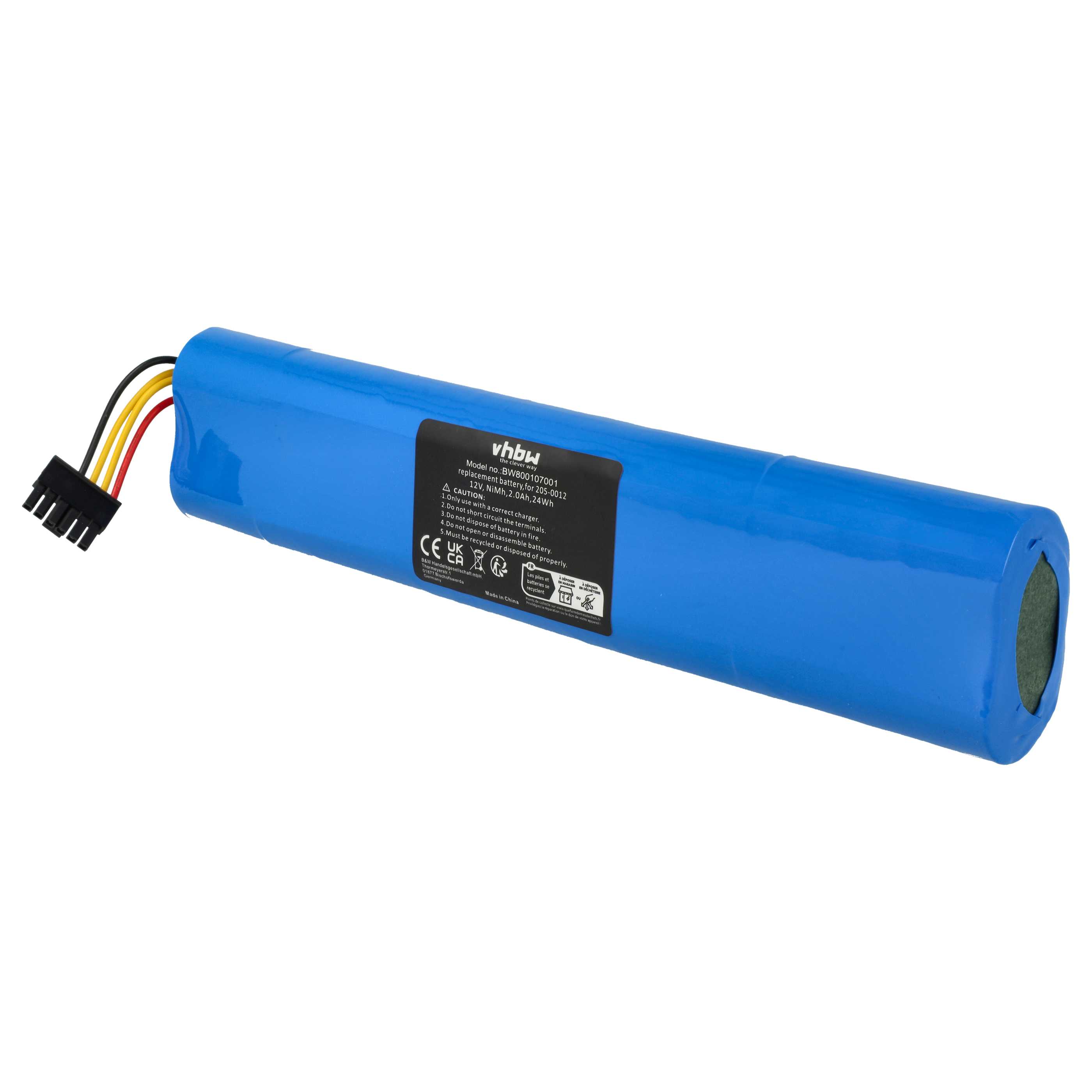 Battery suitable for Neato Botvac D85 2000mAh, 12V, NiMH