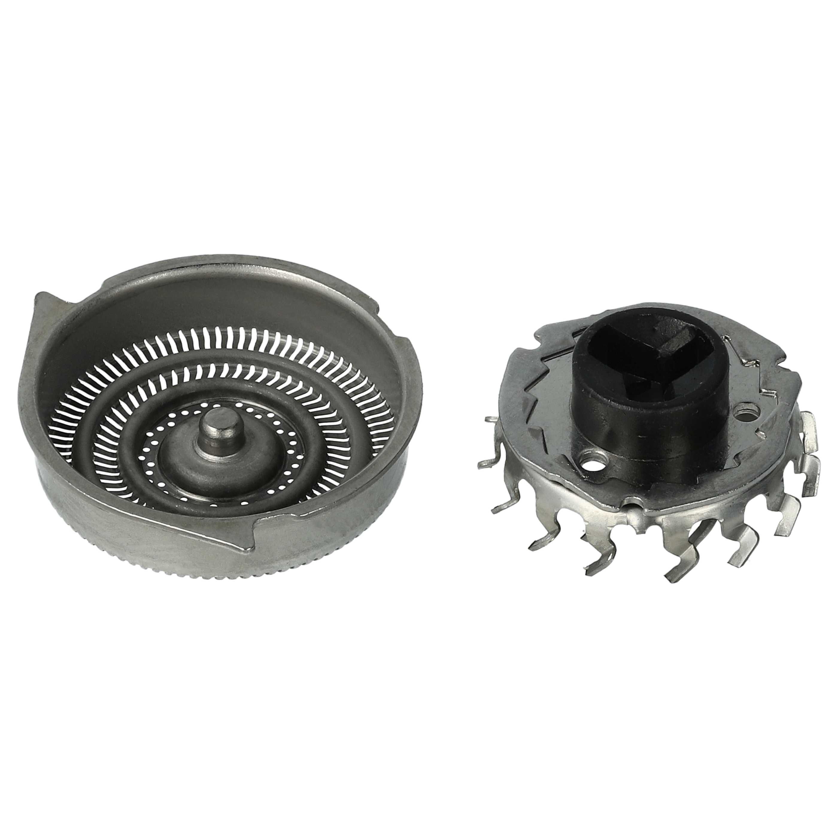 6x Shaving Heads replaces Philips HQ9 for Philips Electric Razor, silver