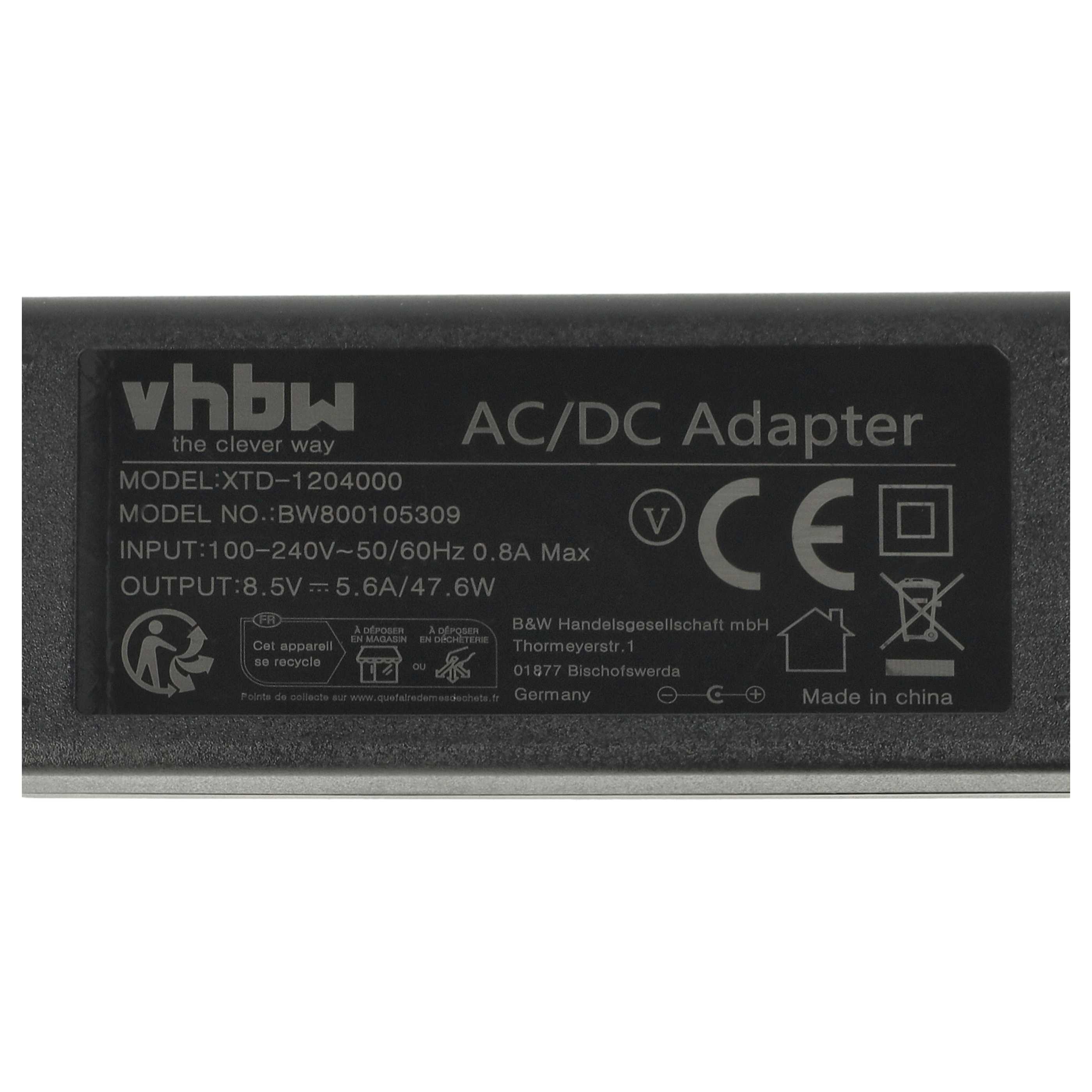 Mains Power Adapter suitable for Sony PS2 Game Console - 12.7 cm