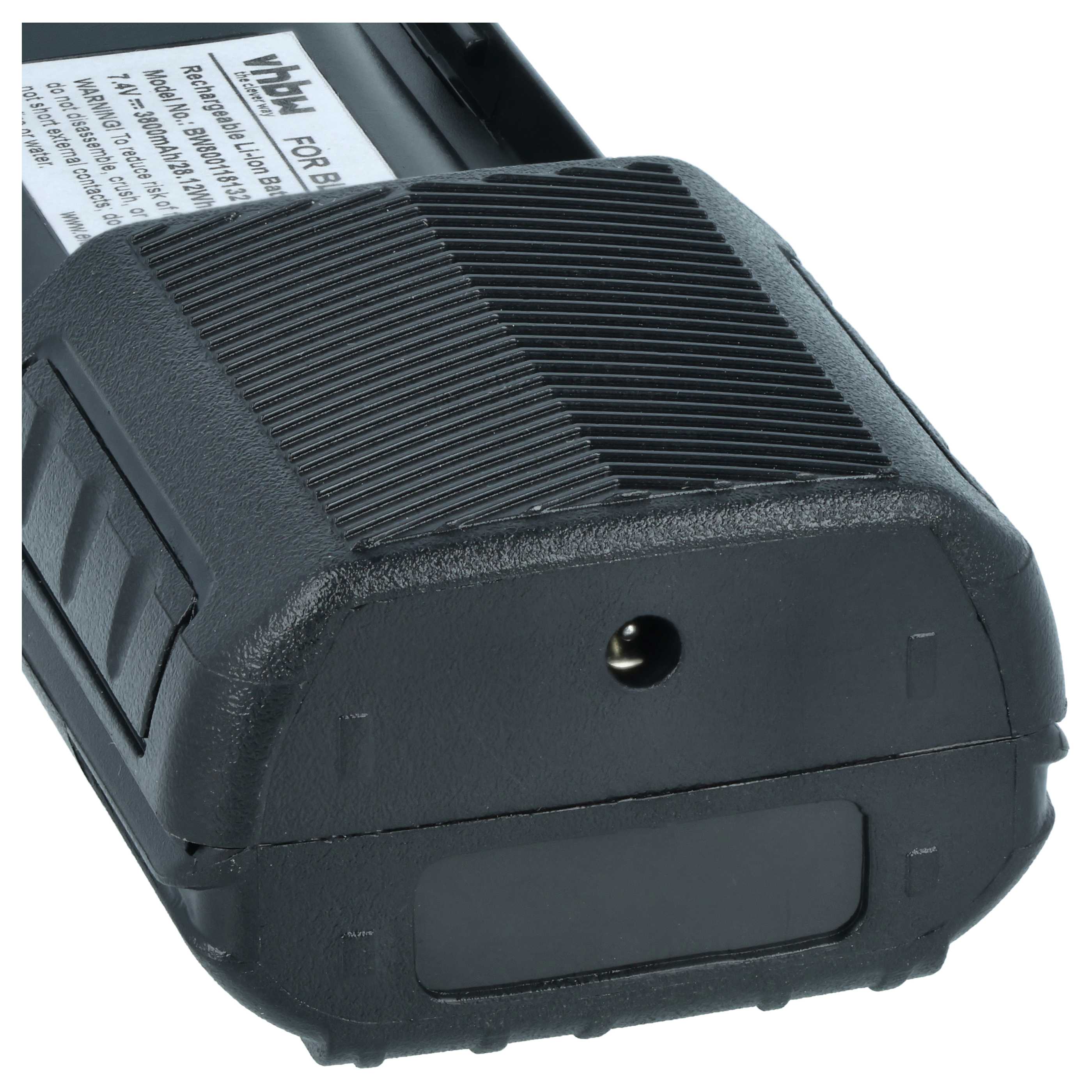 Radio 3x Battery replaces Baofeng BL-8 - 3800 mAh 7.4 V Li-Ion