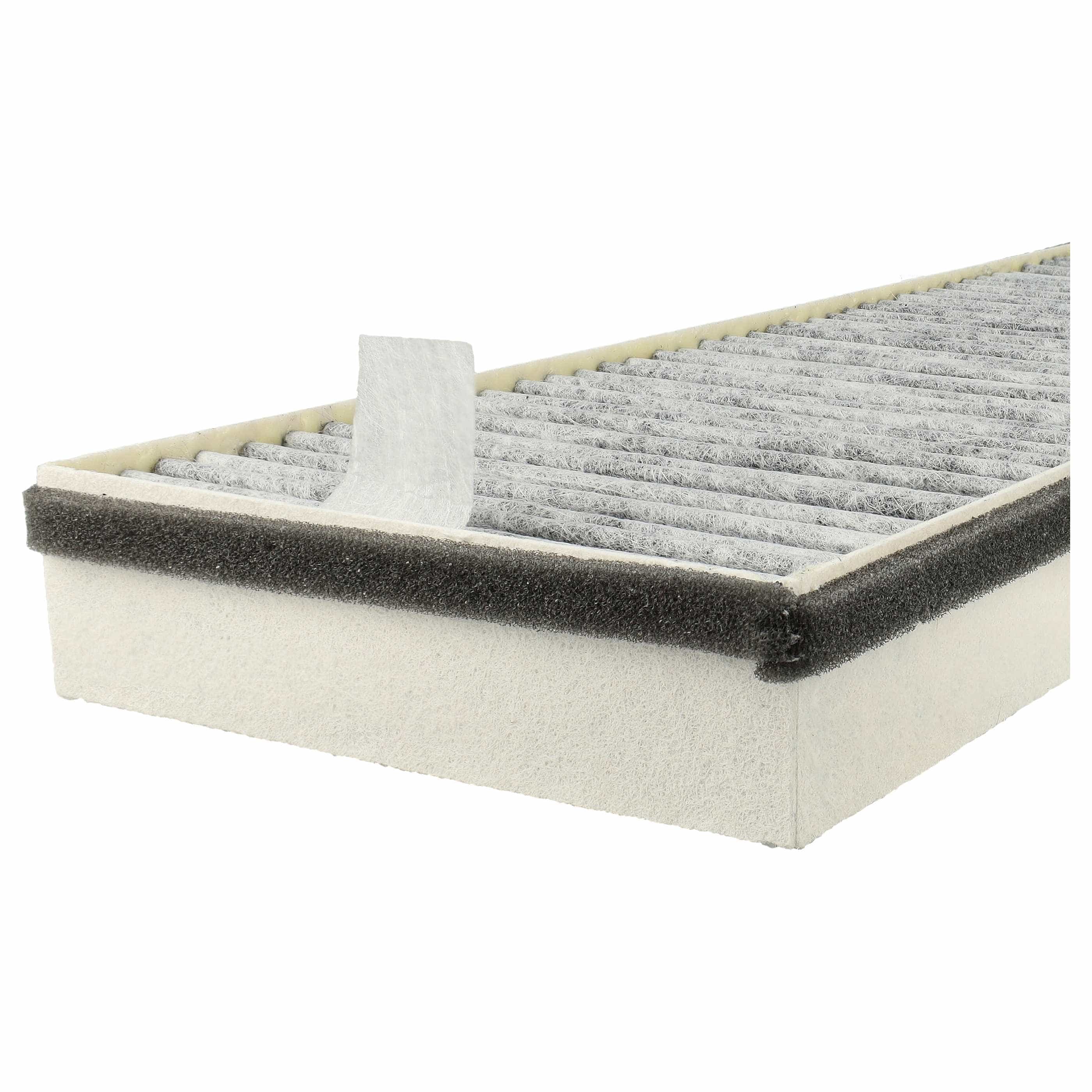 Filtre à charbon actif remplace Miele 4002516429142, DKF 13-P pour hotte Miele