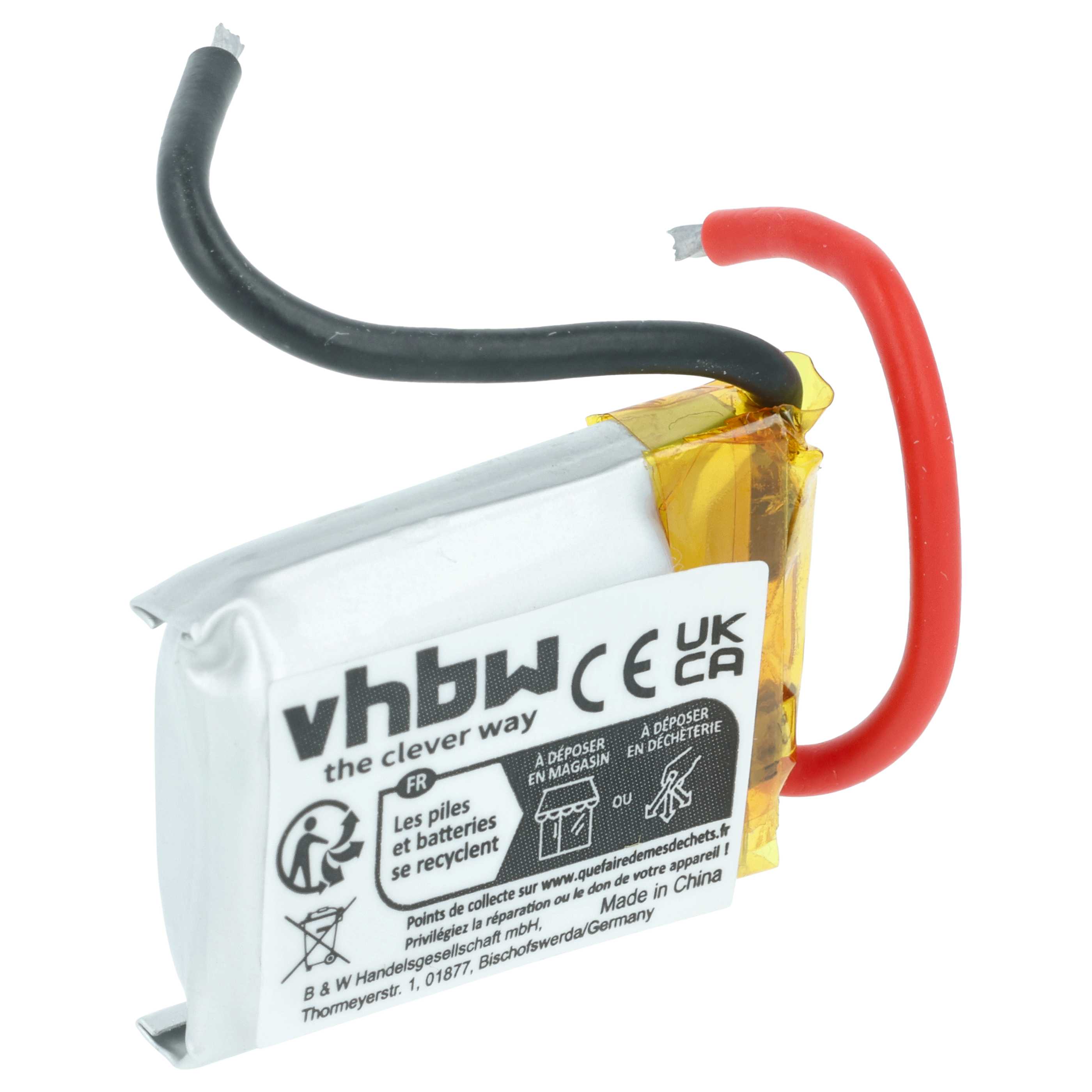 Model Making Device 2x Battery replaces JJRC 651723 - 150 mAh 3.7 V Li-polymer, 2 Pin Walkera