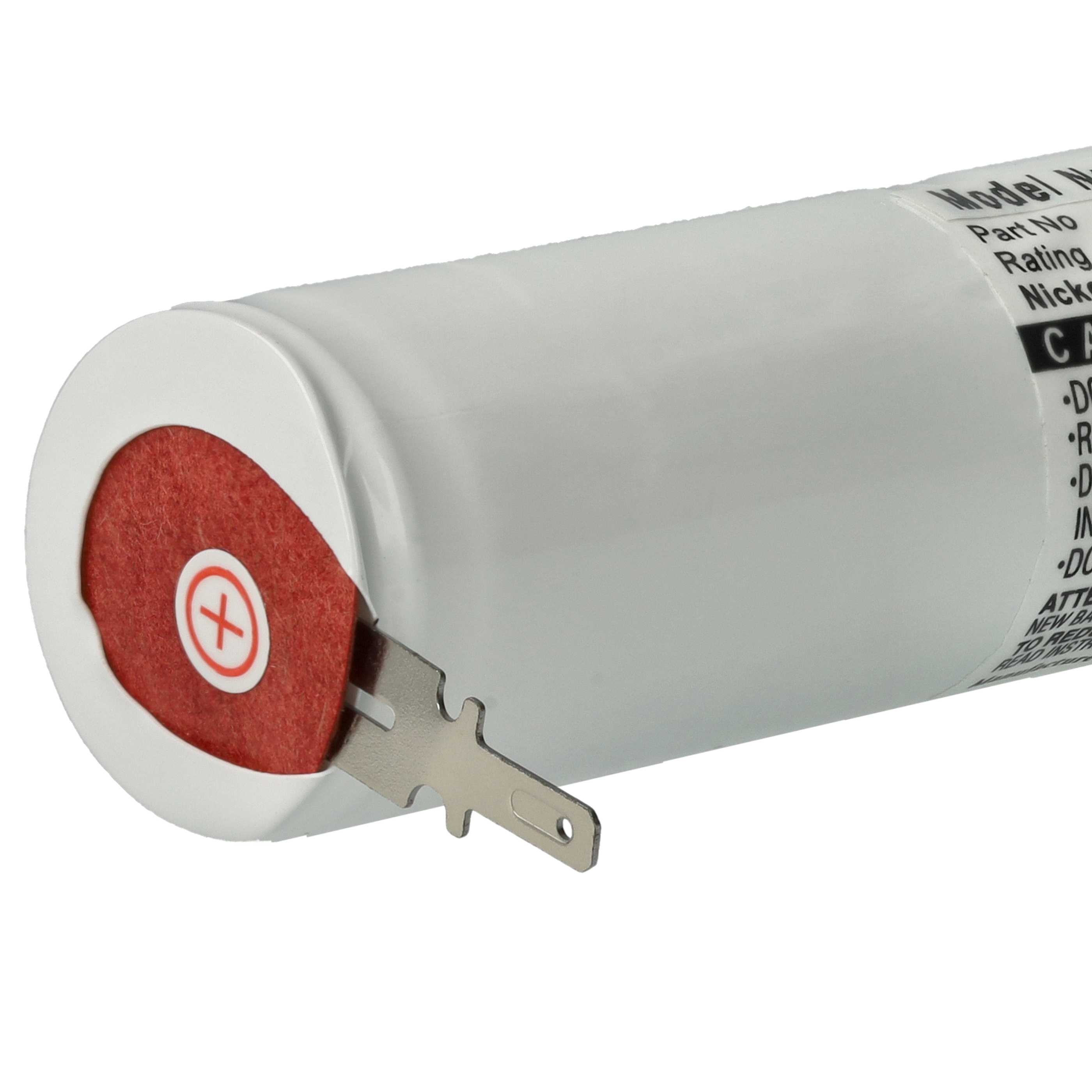 Emergency Light 5x Battery replaces Schneider OVA TD110431 - 2000 mAh 3.6 V NiCd