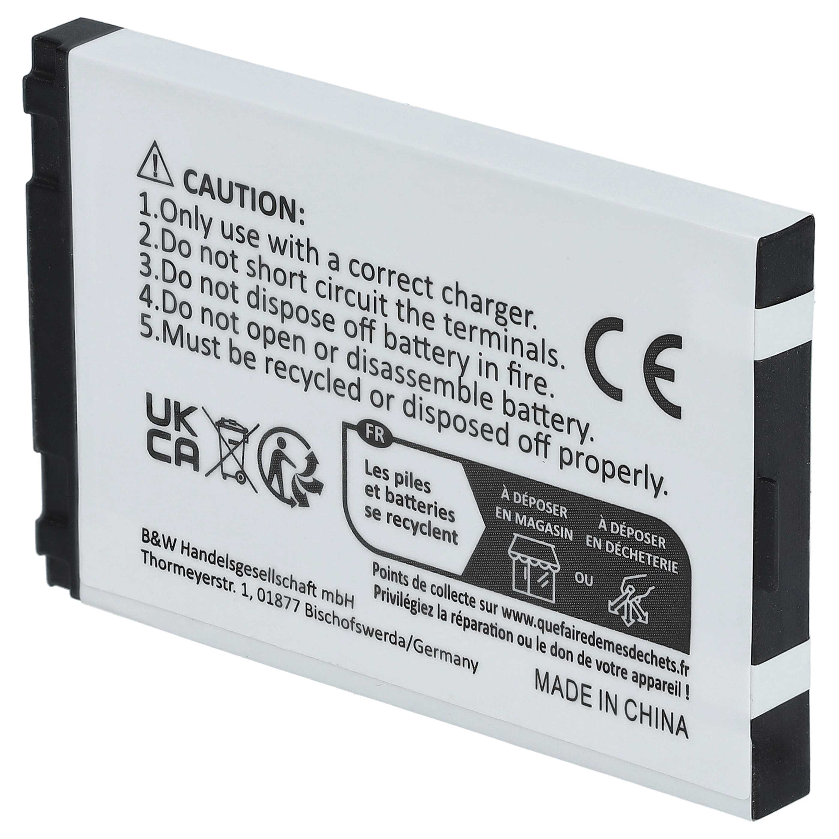 Akumulator do telefonu dla seniora zamiennik Emporia AK-C115 - 1050 mAh 3,7 V Li-Ion