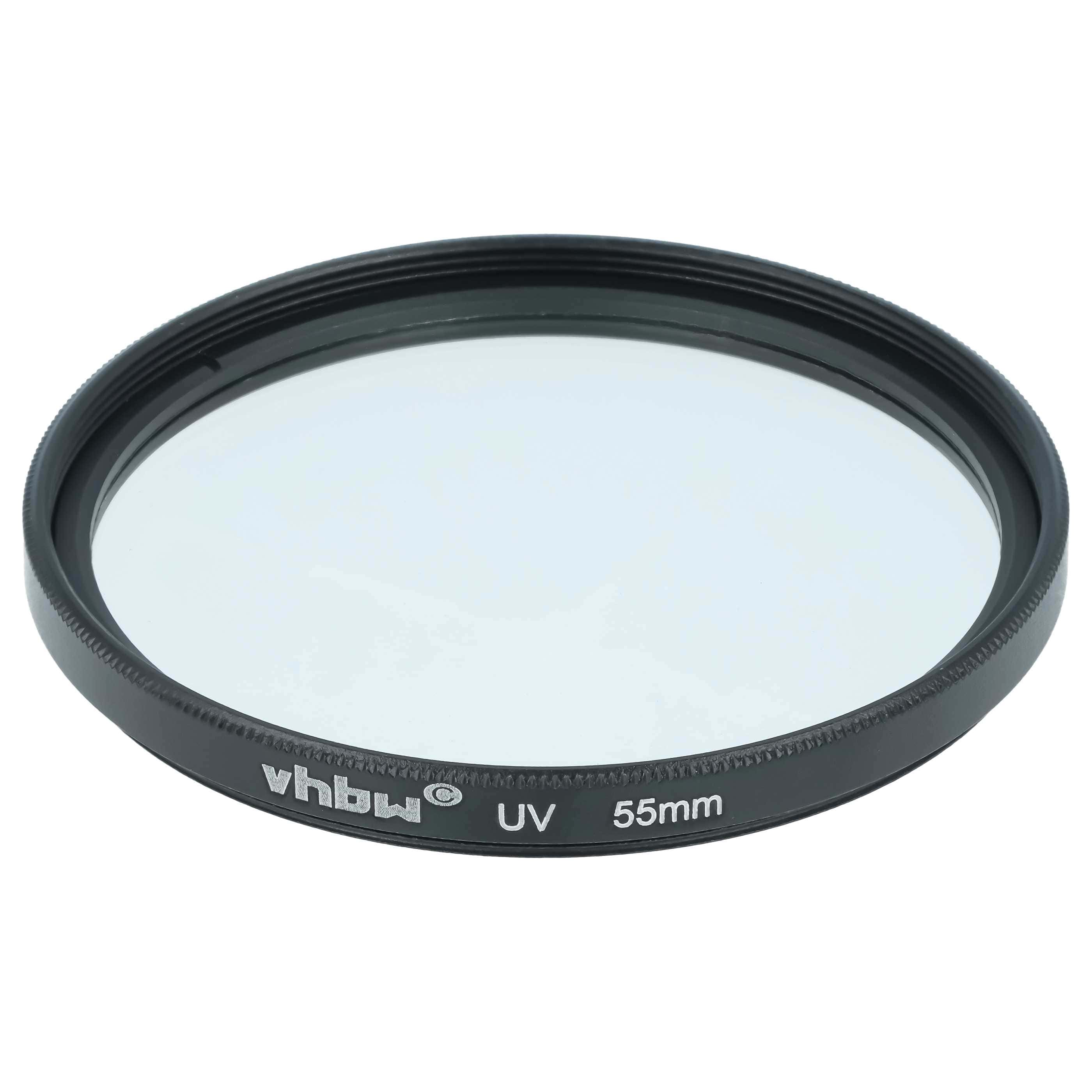 Filtr UV 55mm na obiektyw do różnych modeli aparatów - filtr ochronny