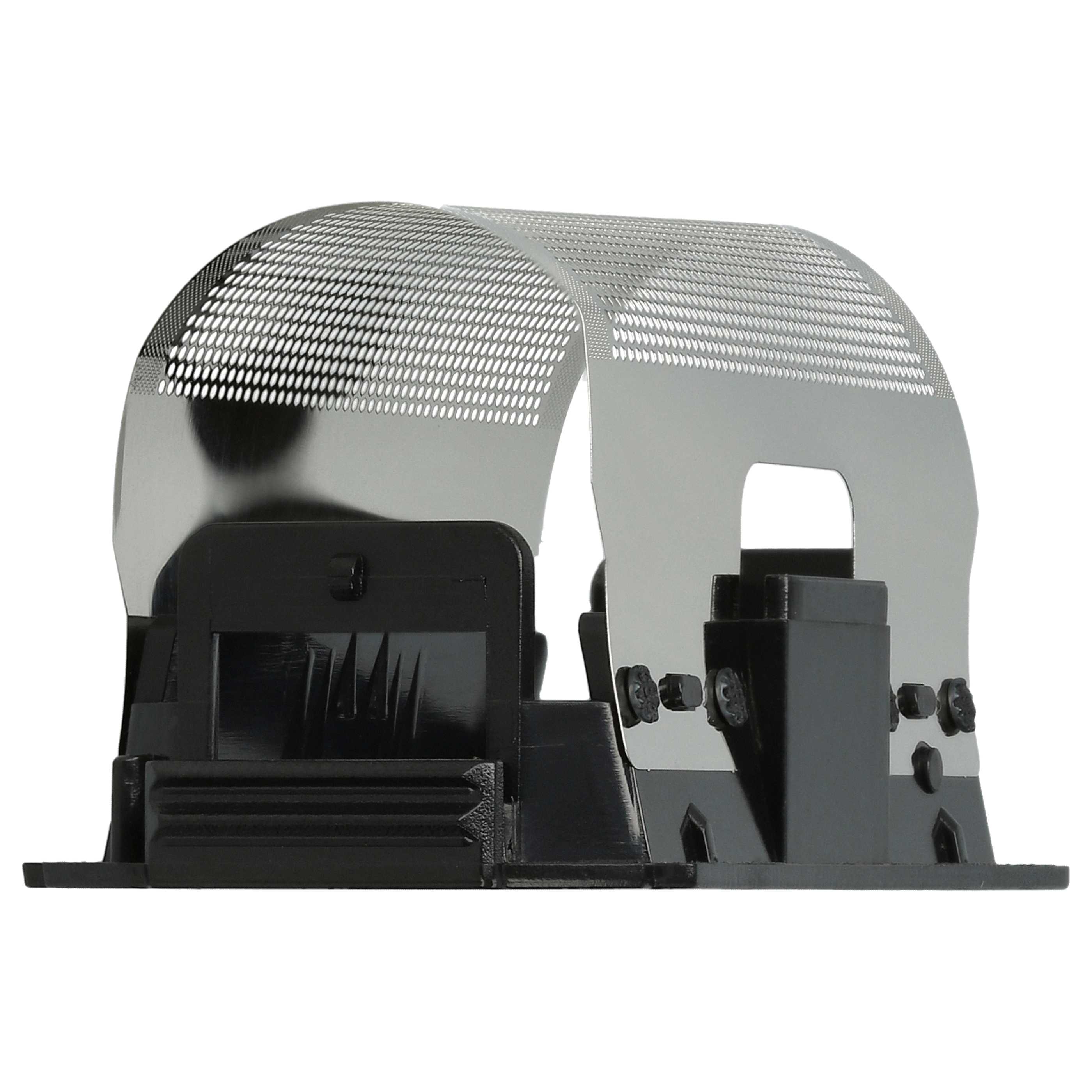 3x Shaver Foil replaces Braun 265, 5235760, SB235, SB265, 235 for Razor - incl. Frame, Black/Silver