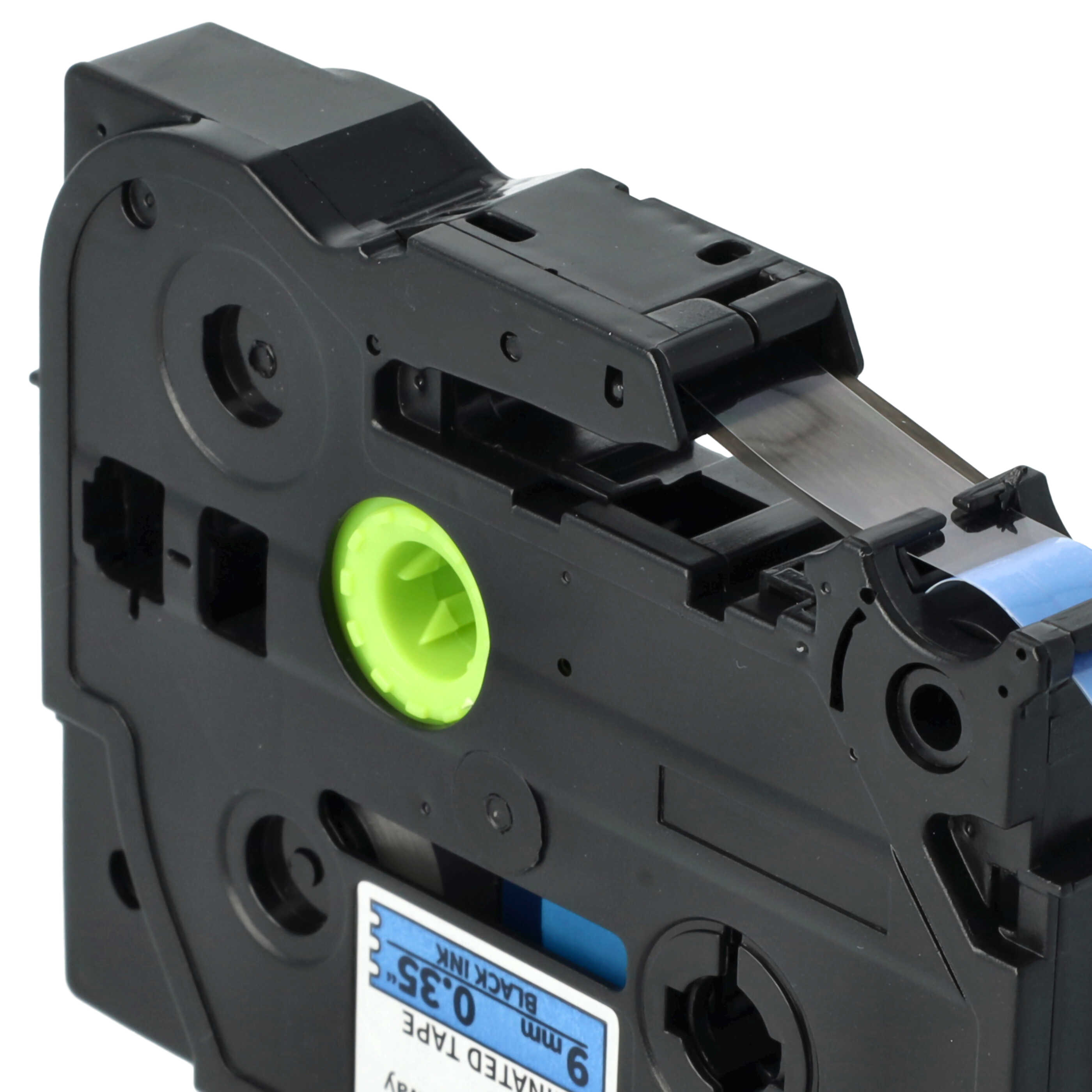 Cassetta nastro sostituisce Brother TZE-521 per etichettatrice Brother 9mm nero su blu