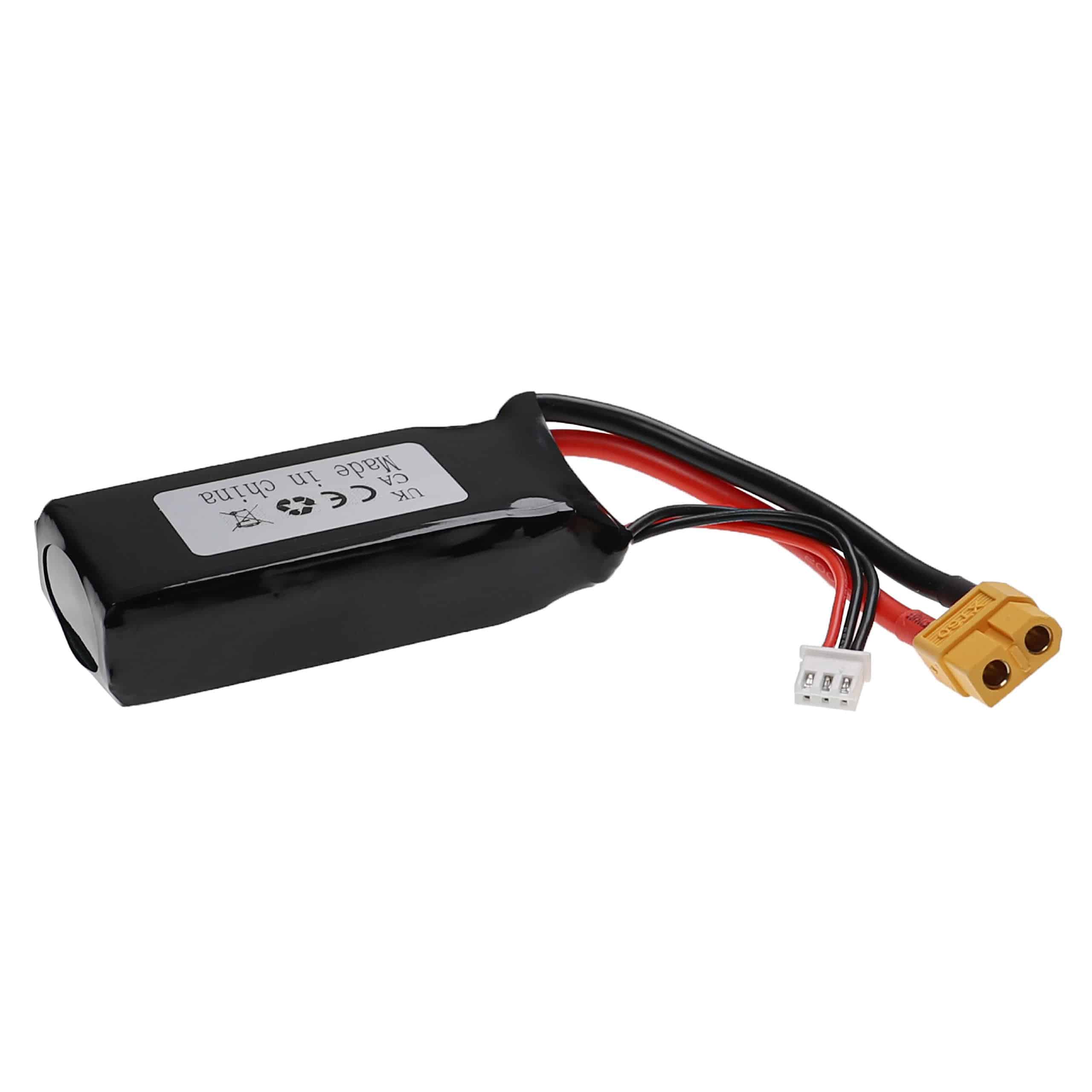 Batterie modèle radio-télécommandé - 1500mAh 7,4V Li-polymère, XT60
