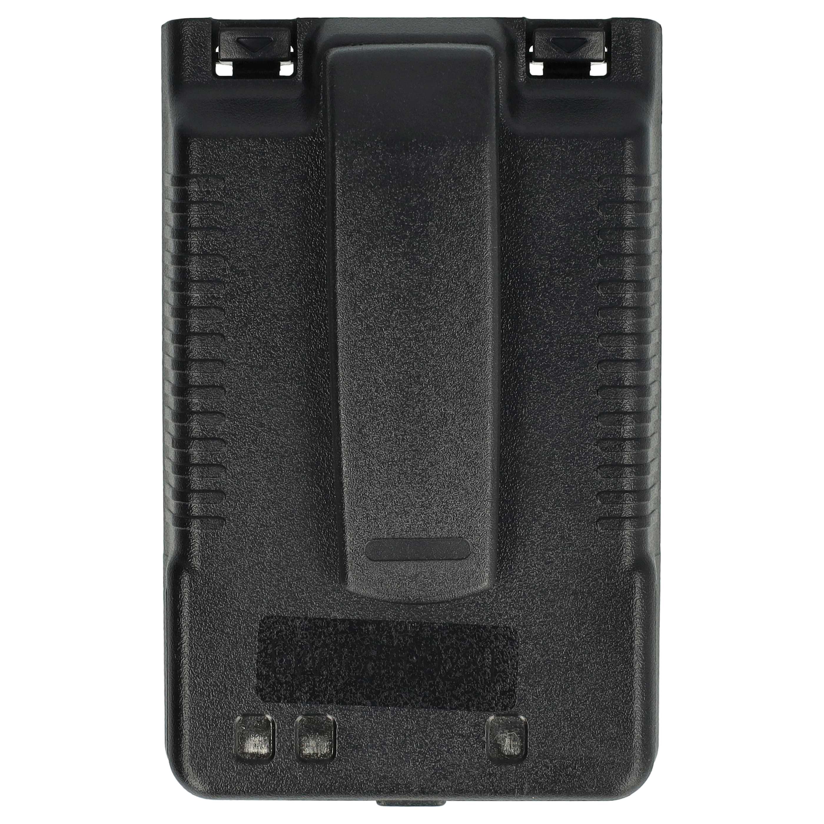 Radio 2x Battery replaces Yaesu SBR-14, SBR-14Li - 2200 mAh 7.4 V Li-Ion + Belt Clip