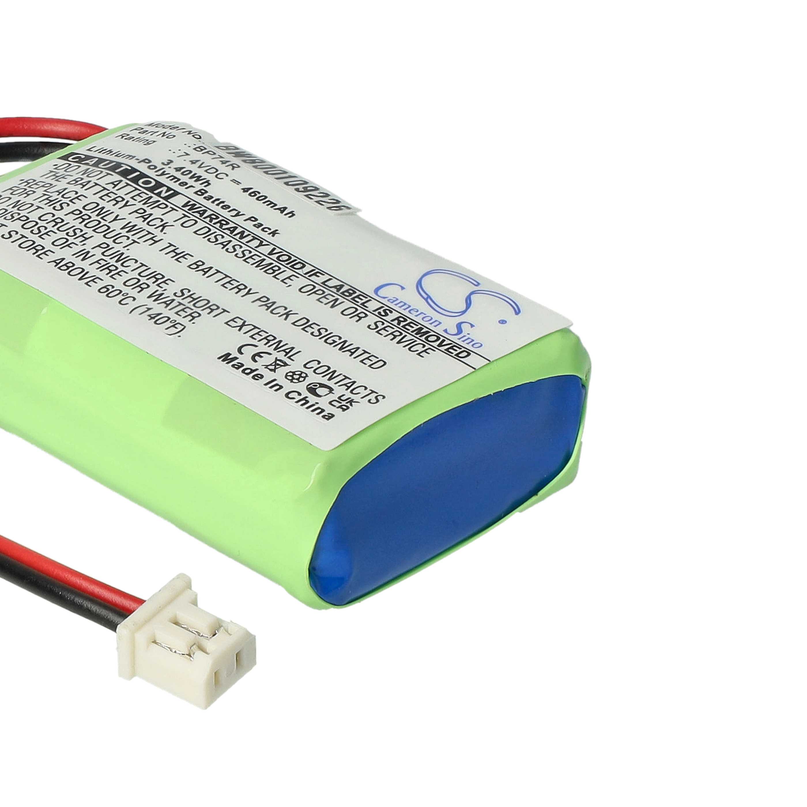 Hundehalsband-Akku als Ersatz für Dogtra BP74R - 460mAh 7,4V Li-Polymer