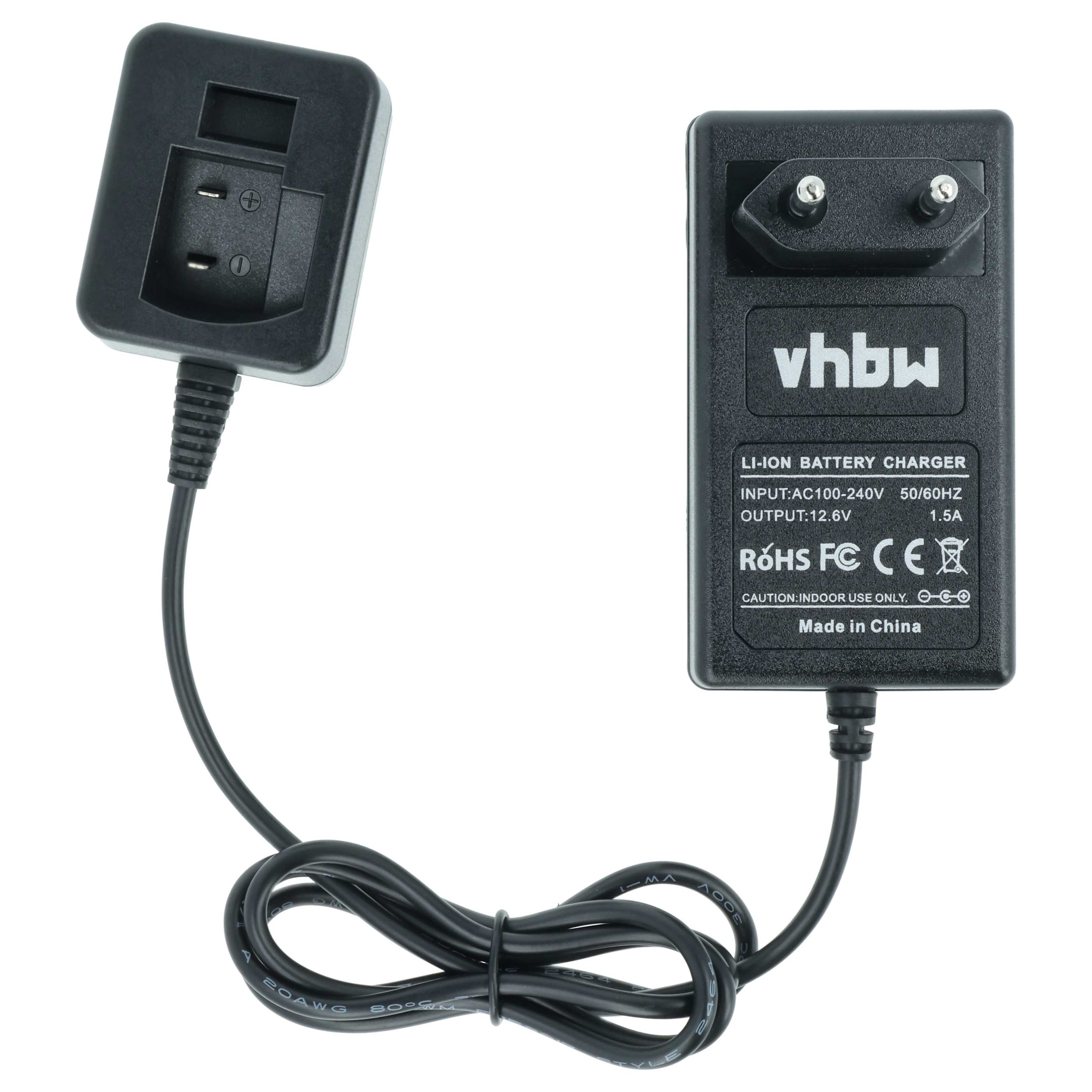 Charger suitable for Festool, Festo Festool CXS Power Tool Batteries etc. - Li-Ion, 1.5A