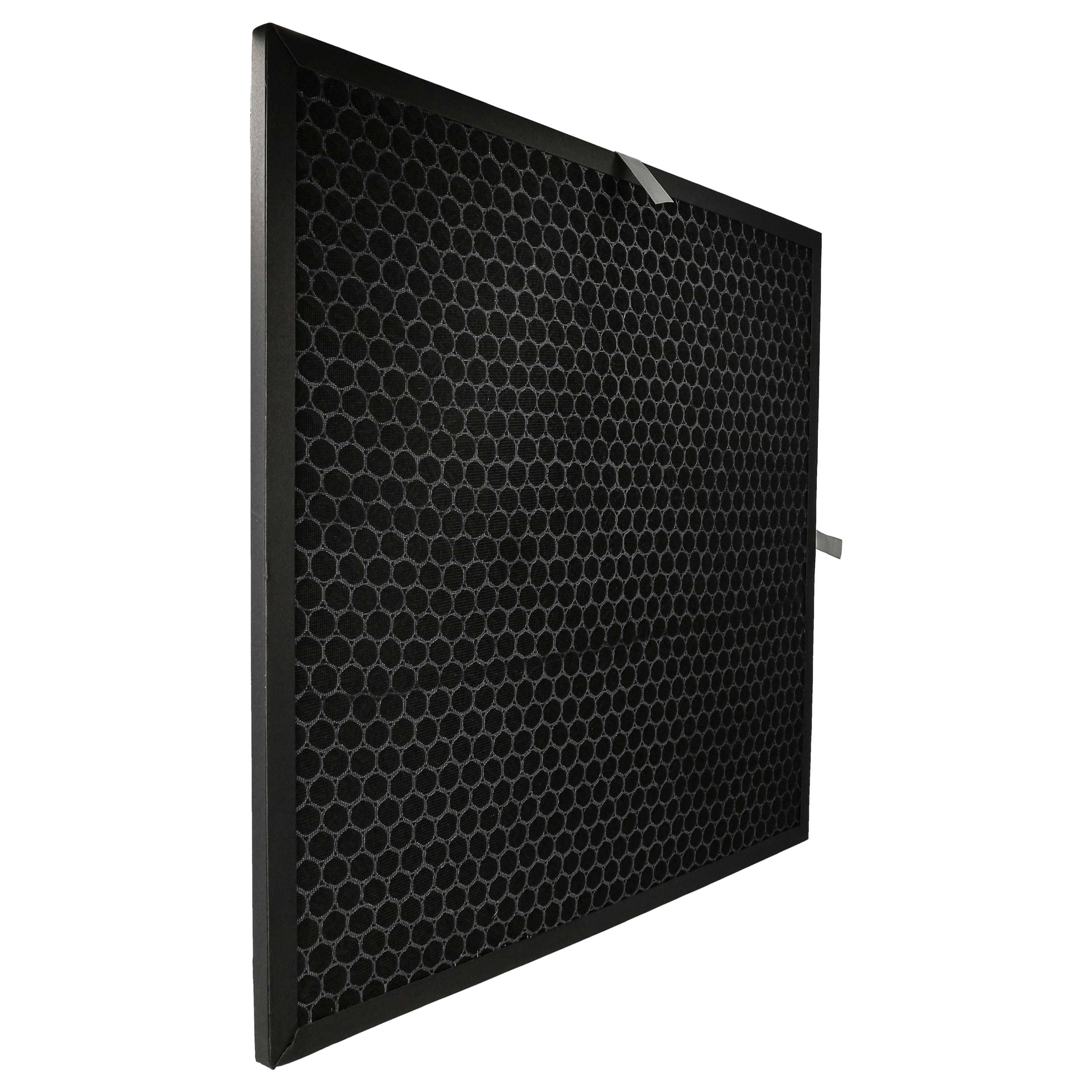 4x Activated Carbon Filter suitable for Lux Aeroguard 4 S Air Purifier - Air Filter