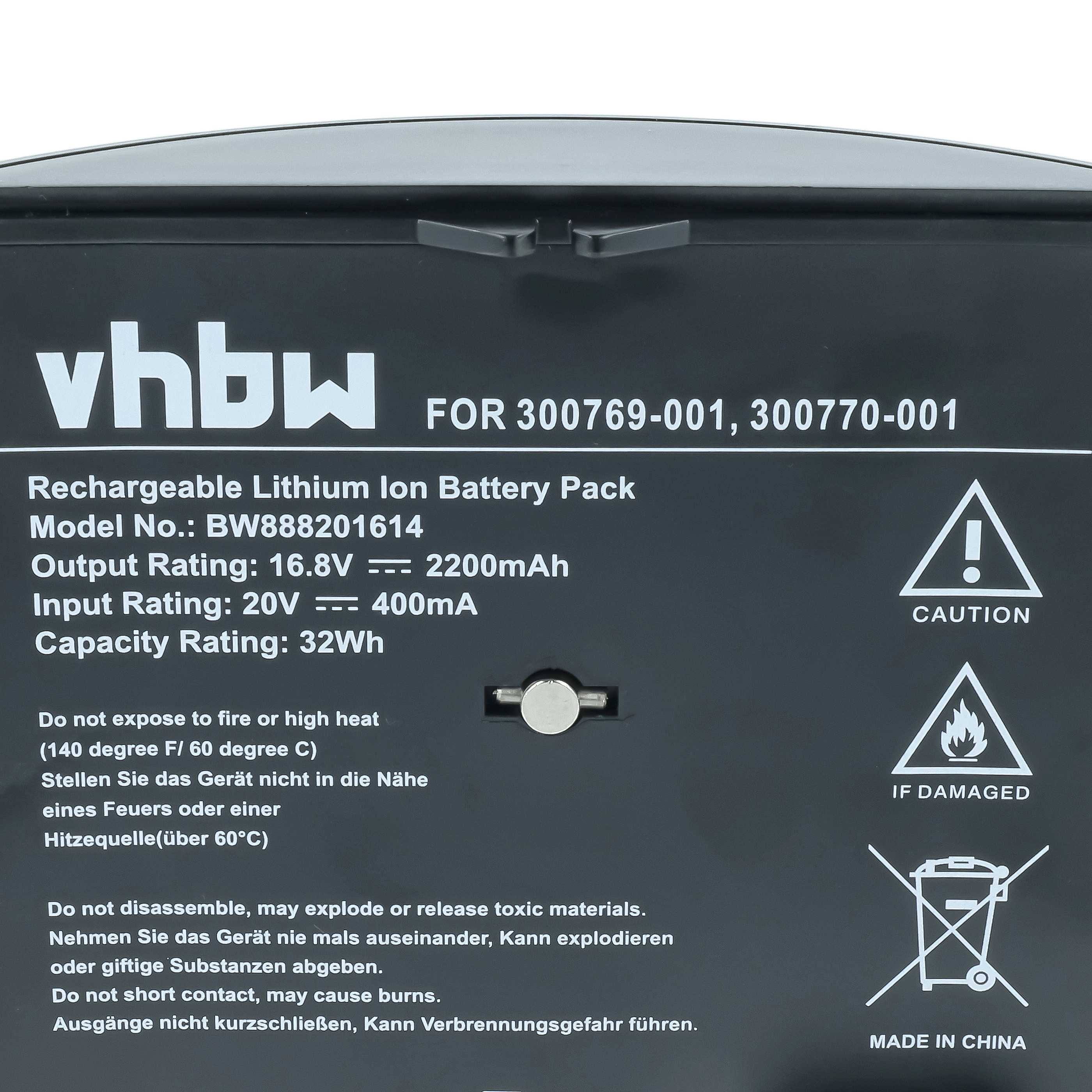 Akumulator do głośnika zamiennik Bose 300769-001, 300769-004, 300769-003, 300769-002 - Li-Ion 2200mAh