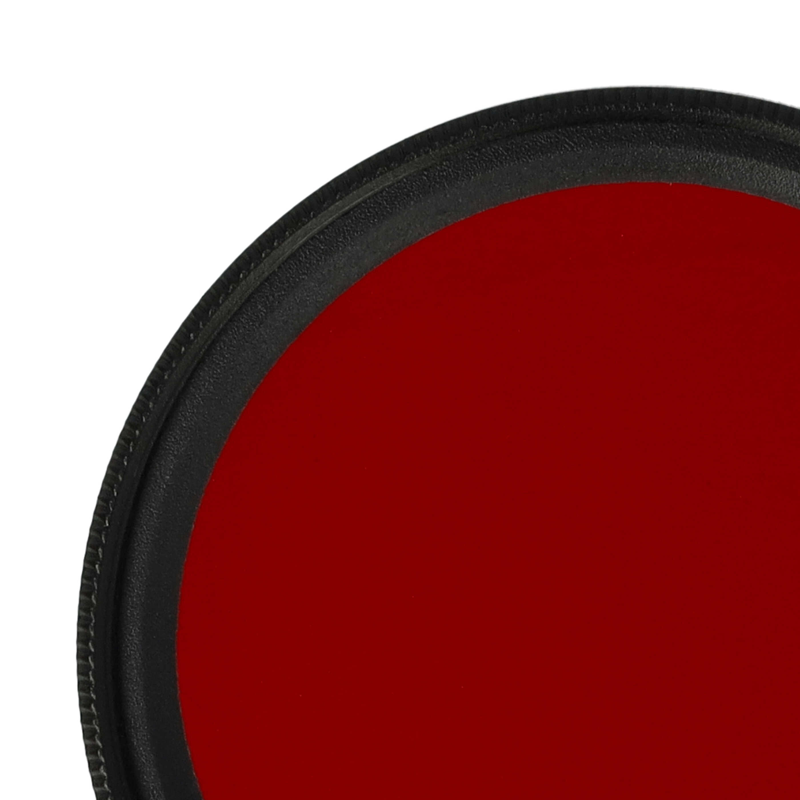 Filtr fotograficzny na obiektywy z gwintem 40,5 mm - filtr czerwony
