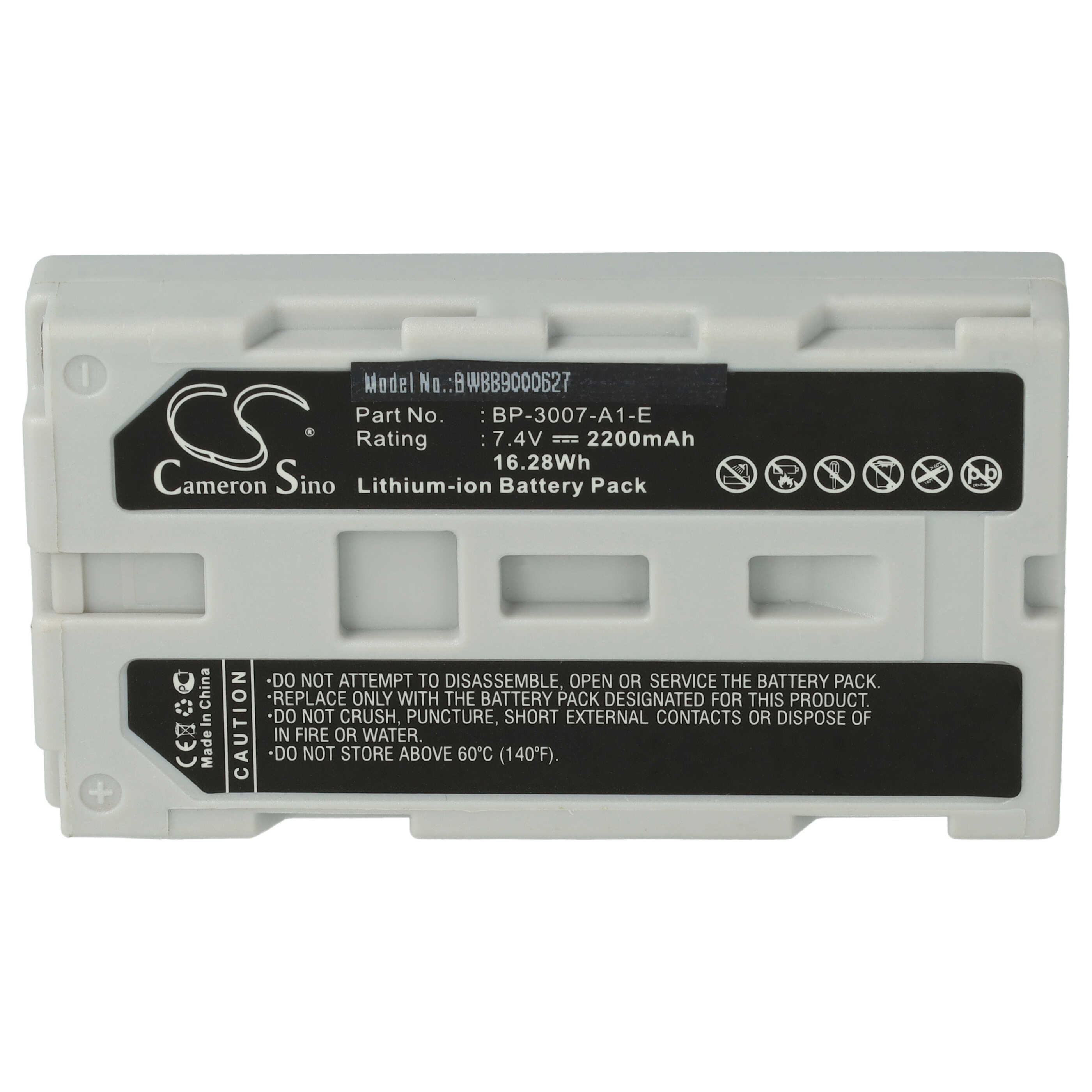 Batteria per telecomando remote controller sostituisce Futaba LT2F2200 Graphtec - 2200mAh 7,4V Li-Ion