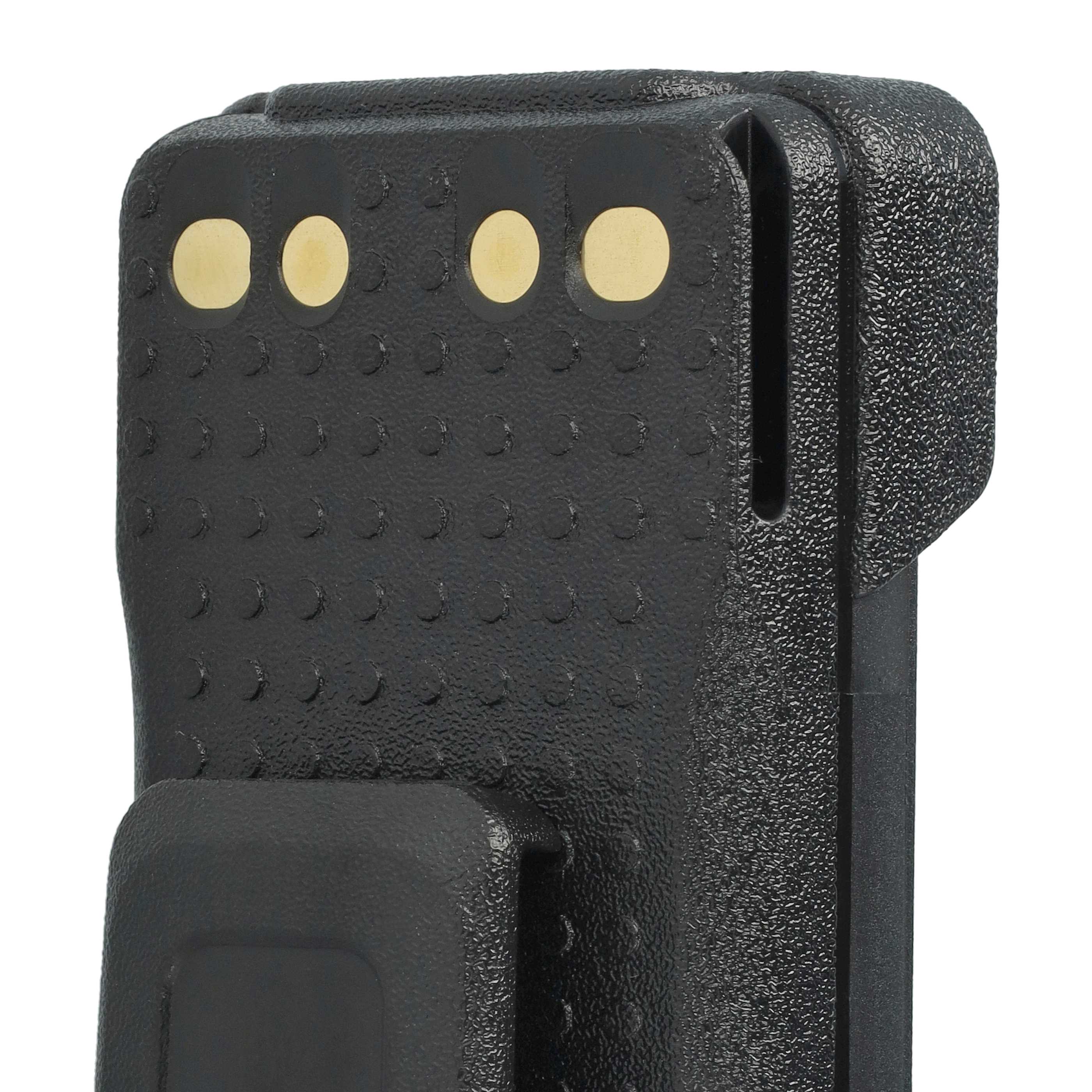Radio 10x Battery replaces Motorola PMNN4415AR, PMNN4415, PMNN441 - 1800 mAh 7.4 V Li-Ion + Belt Clip