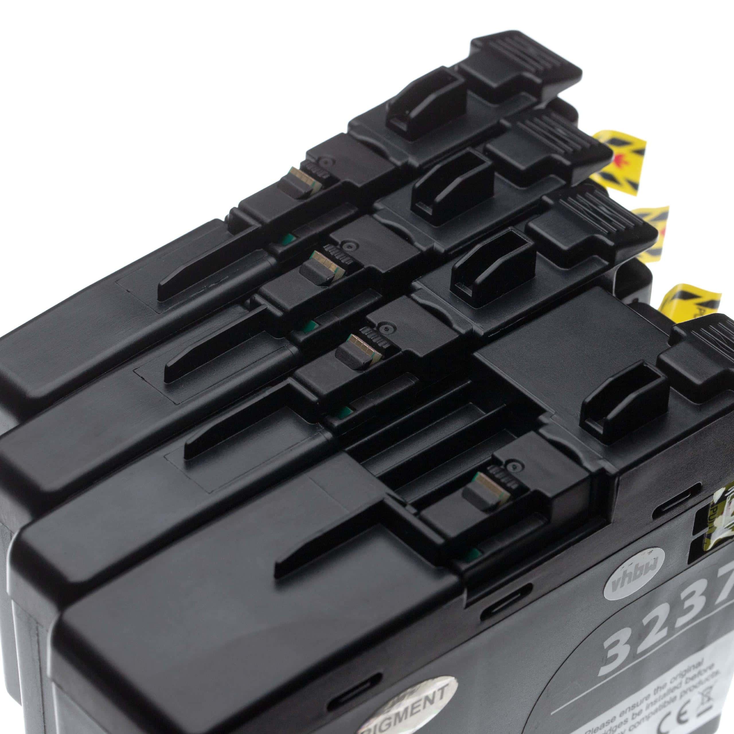 4x Ink Cartridges replaces Brother LC-3237BK, LC3237BK, LC3237C, LC-3237C for HL-J6000DW Printer - B/C/M/Y