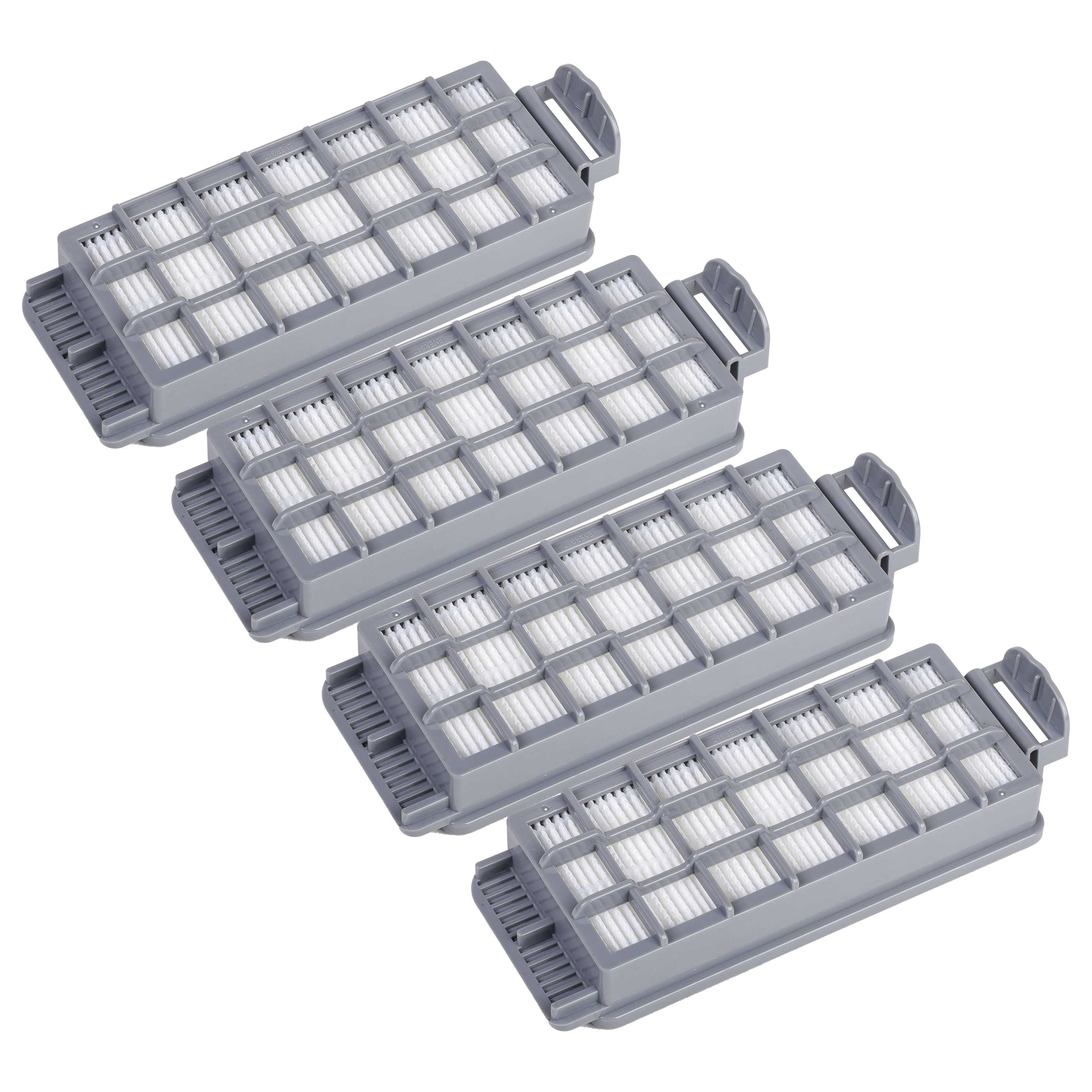 4x Filtro reemplaza Kärcher 2.889-342.0 para aspiradora filtro Hepa - gris